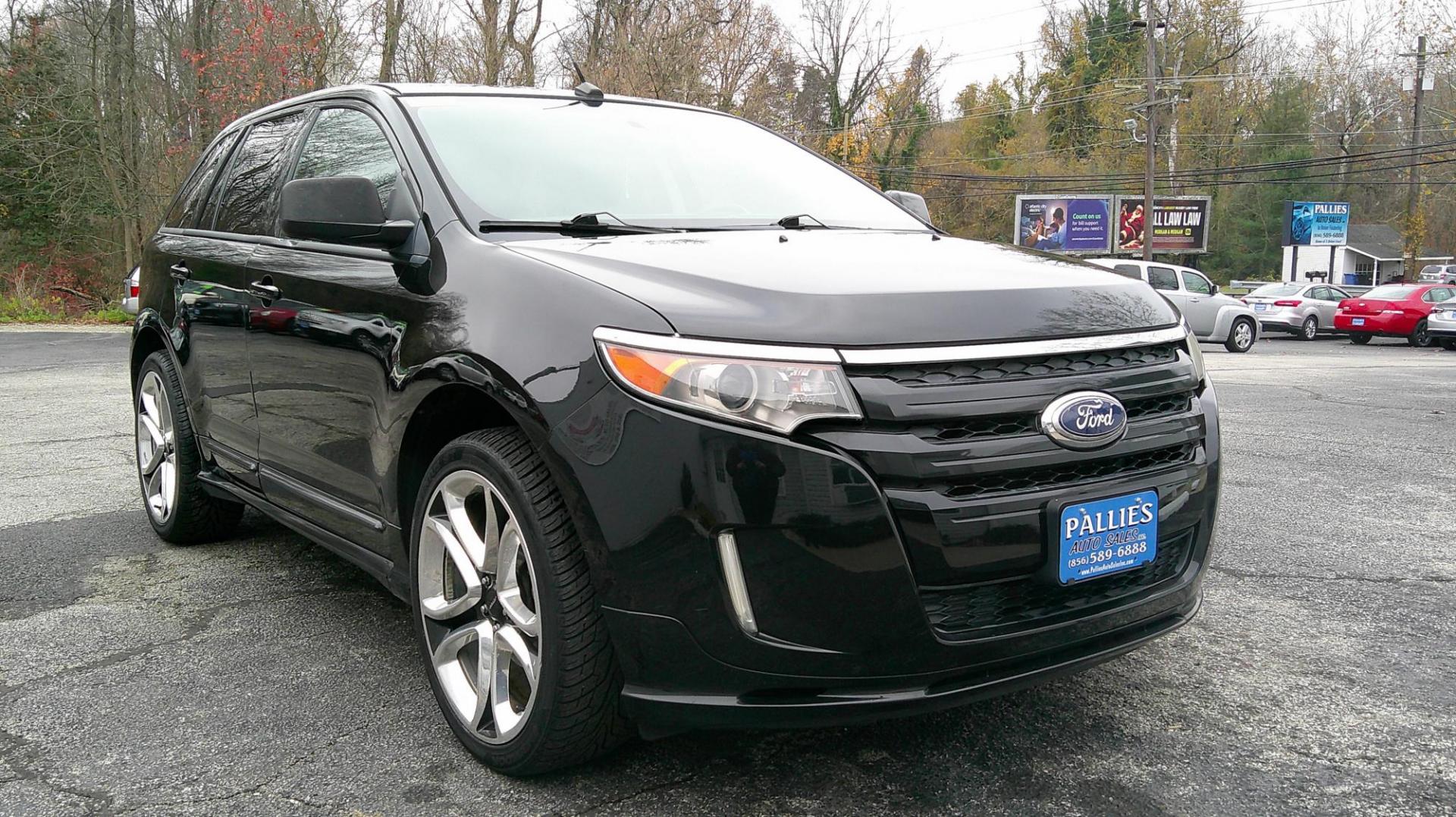 2011 BLACK Ford Edge Sport FWD (2FMDK3AK7BB) with an 3.7L V6 DOHC 24V engine, 6-Speed Automatic transmission, located at 540a Delsea Drive, Sewell, NJ, 08080, (987) 867-5309, 39.752560, -75.111206 - Photo#8