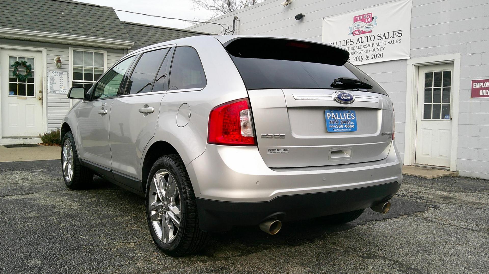2012 SILVER Ford Edge Limited AWD (2FMDK4KC3CB) with an 3.5L V6 DOHC 24V engine, 6-Speed Automatic transmission, located at 540a Delsea Drive, Sewell, NJ, 08080, (987) 867-5309, 39.752560, -75.111206 - Photo#2