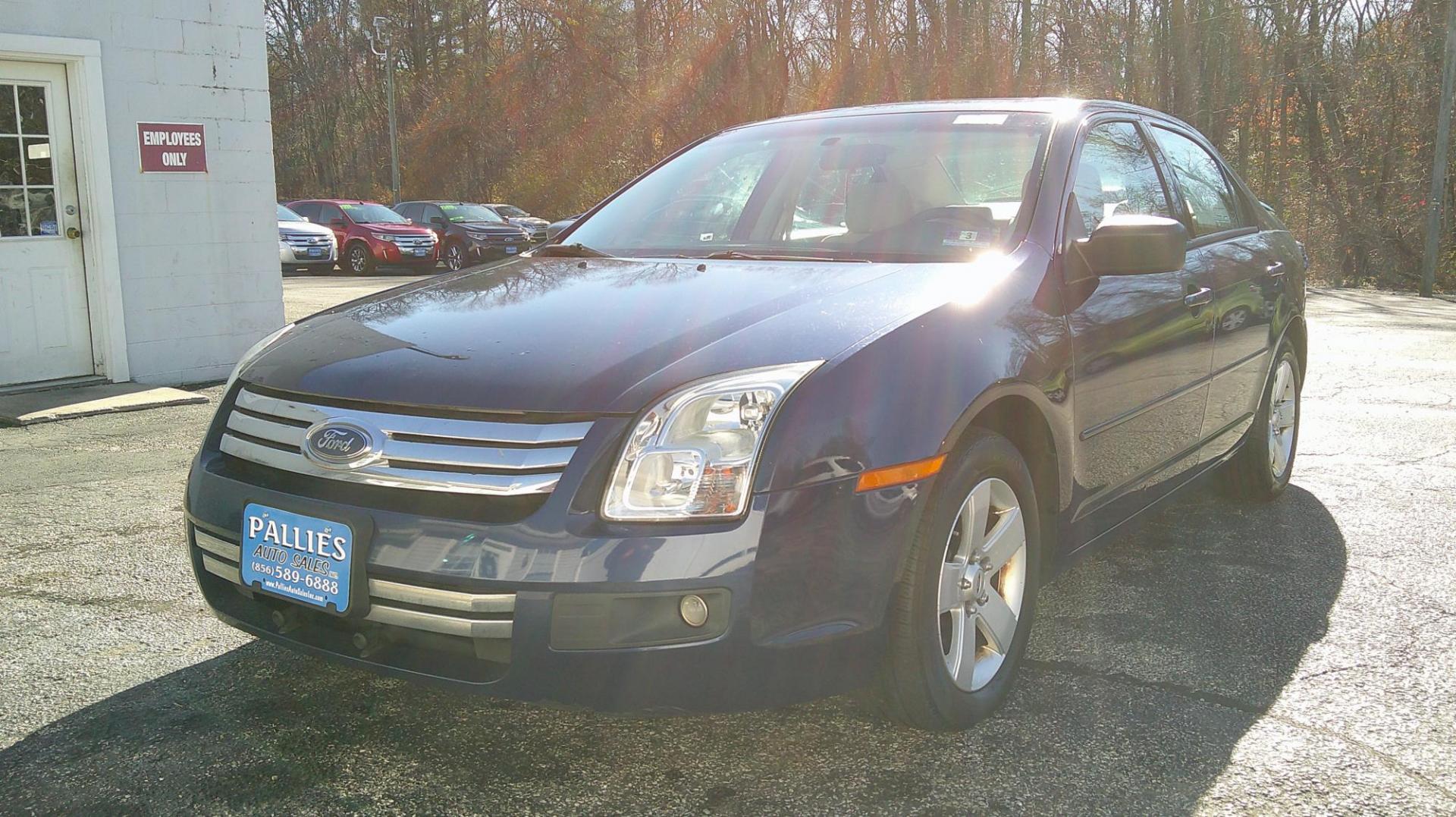 2007 BLUE Ford Fusion V6 SE AWD (3FAHP011X7R) with an 3.0L V6 DOHC 24V engine, located at 540a Delsea Drive, Sewell, NJ, 08080, (987) 867-5309, 39.752560, -75.111206 - Photo#0