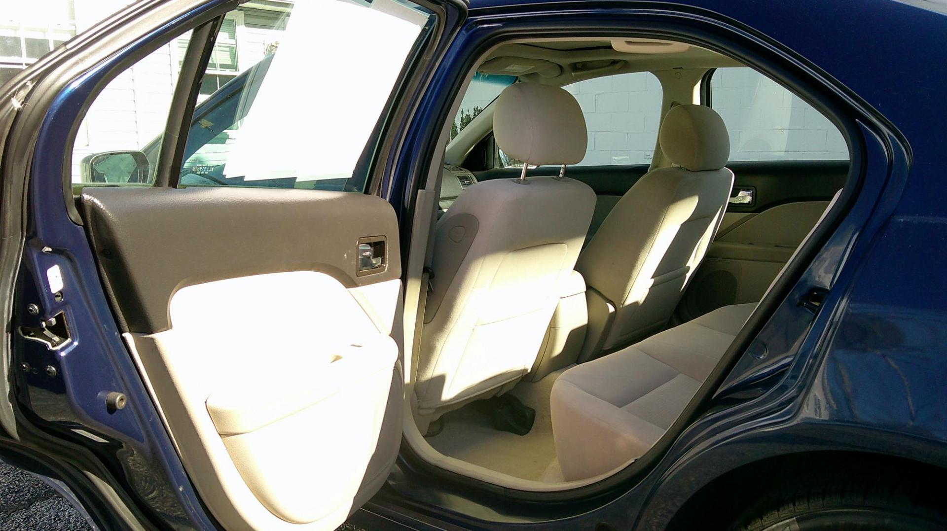 2007 BLUE Ford Fusion V6 SE AWD (3FAHP011X7R) with an 3.0L V6 DOHC 24V engine, located at 540a Delsea Drive, Sewell, NJ, 08080, (987) 867-5309, 39.752560, -75.111206 - Photo#13