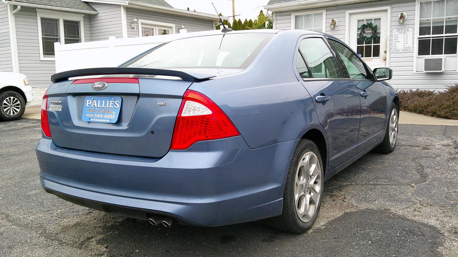 2010 BLUE Ford Fusion SE (3FAHP0HA0AR) with an 2.5L L4 DOHC 16V engine, located at 540a Delsea Drive, Sewell, NJ, 08080, (987) 867-5309, 39.752560, -75.111206 - Photo#5