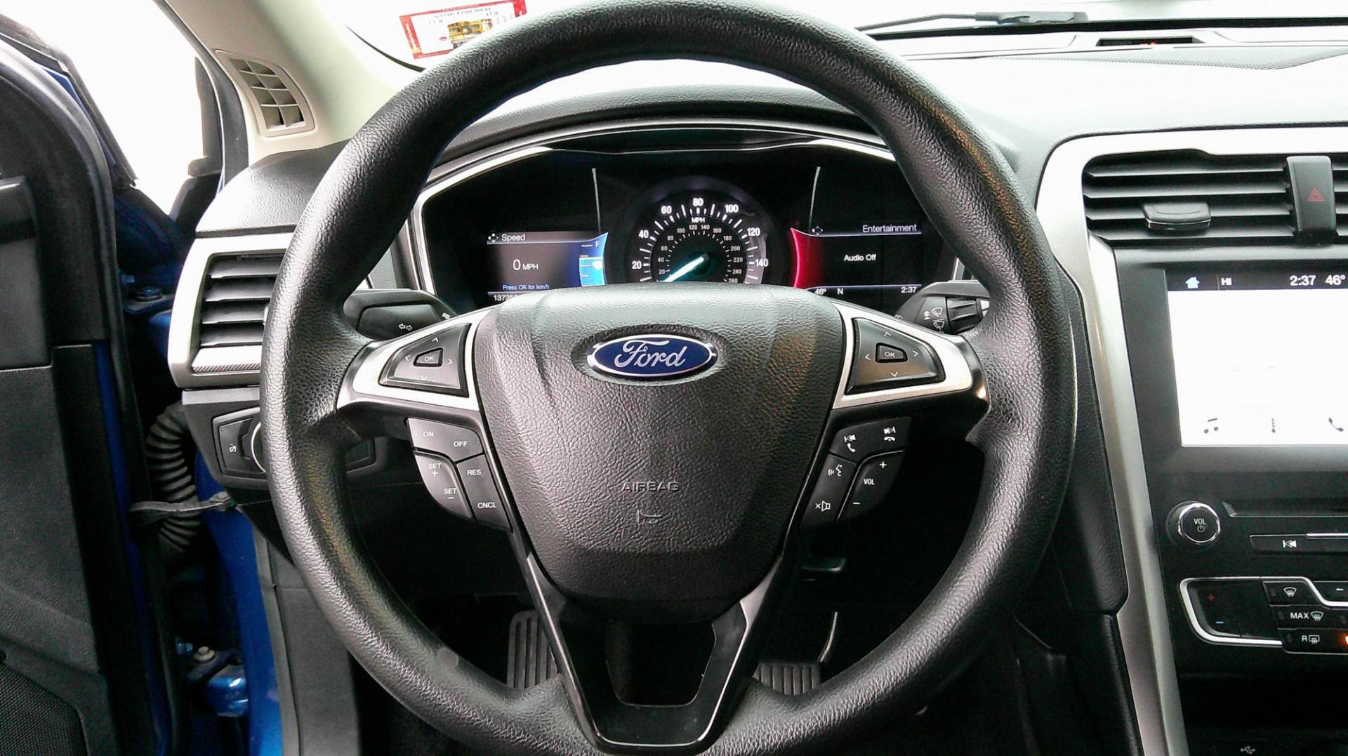 2017 BLUE Ford Fusion SE (3FA6P0H72HR) with an 2.5L L4 DOHC 16V engine, 6A transmission, located at 540a Delsea Drive, Sewell, NJ, 08080, (987) 867-5309, 39.752560, -75.111206 - Photo#15