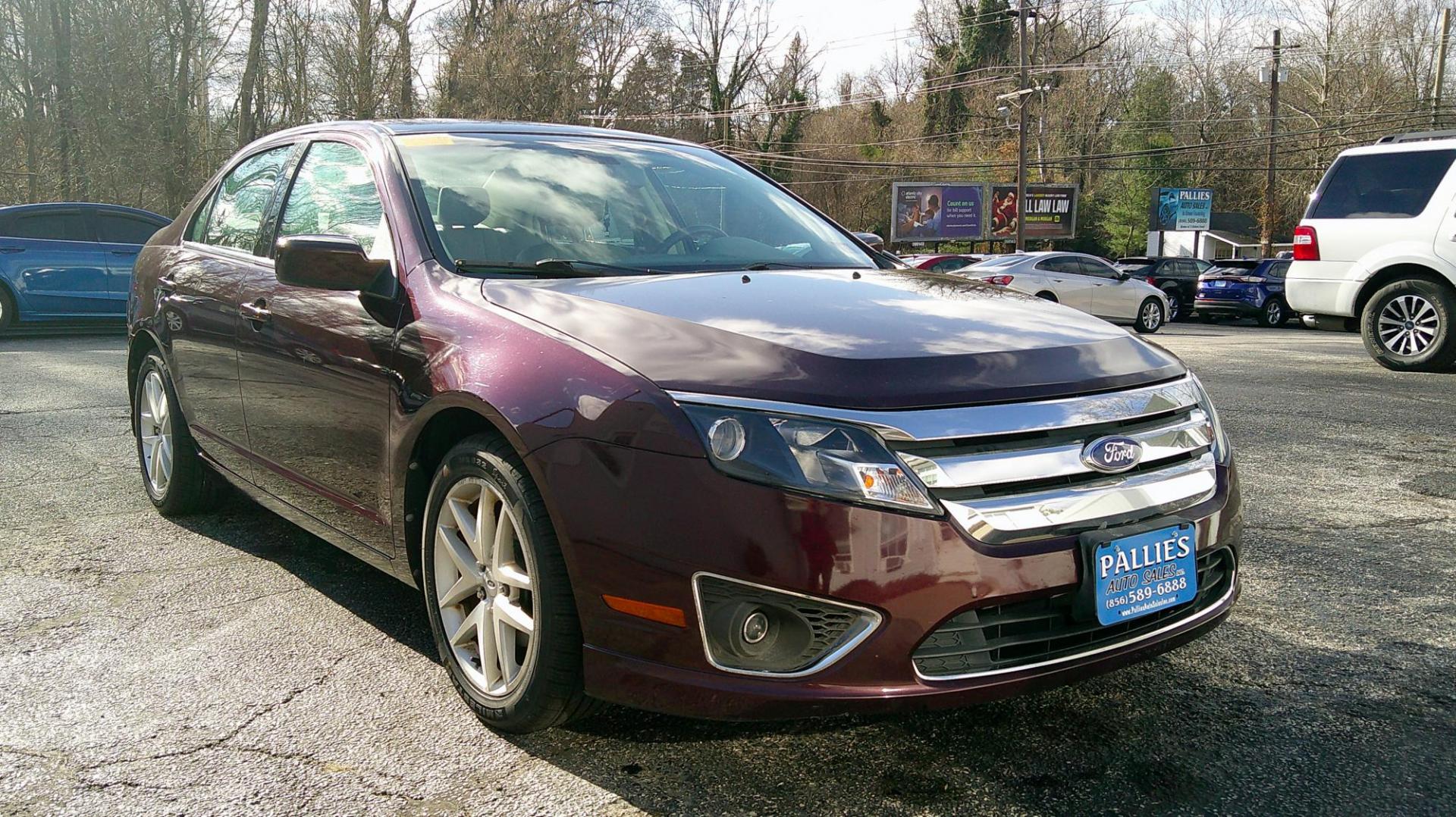 2011 RED Ford Fusion I4 SEL (3FAHP0JA5BR) with an 2.5L L4 DOHC 16V engine, located at 540a Delsea Drive, Sewell, NJ, 08080, (987) 867-5309, 39.752560, -75.111206 - Photo#8