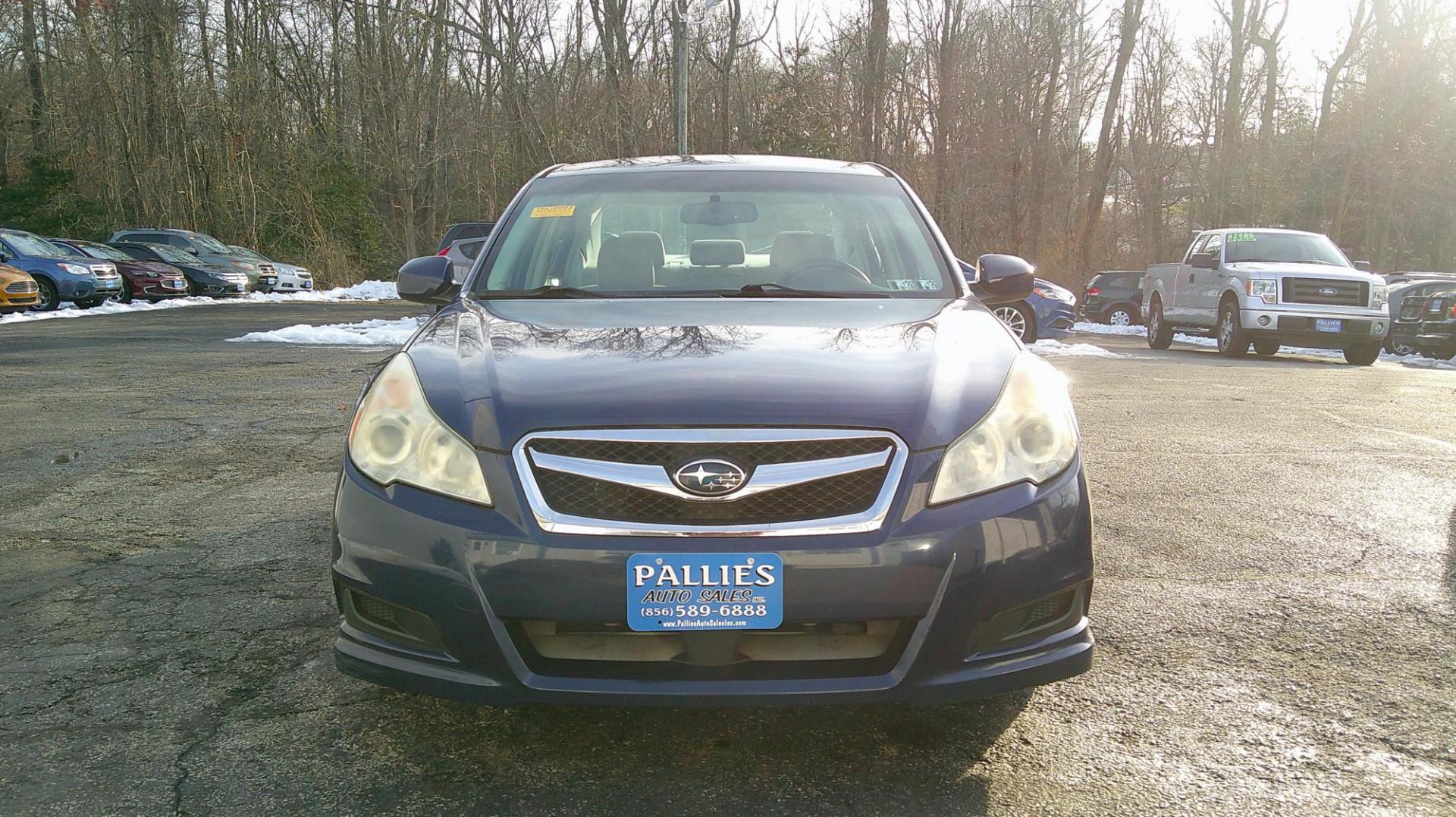 2010 BLUE Subaru Legacy 2.5i Premium (4S3BMBC6XA3) with an 2.5L H4 SOHC 16V engine, Continuously Variable Transmisson transmission, located at 540a Delsea Drive, Sewell, NJ, 08080, (987) 867-5309, 39.752560, -75.111206 - Photo#9