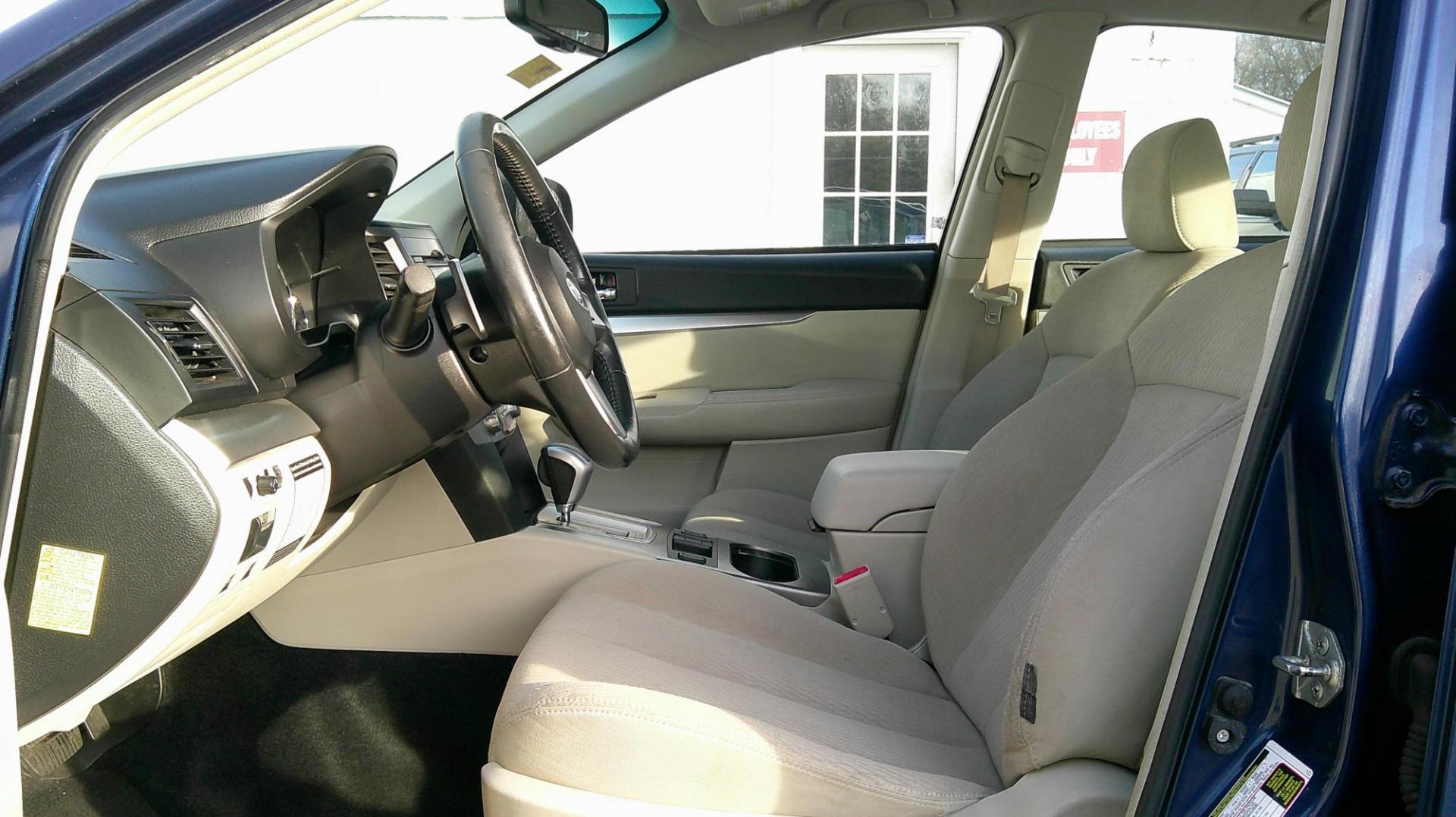 2010 BLUE Subaru Legacy 2.5i Premium (4S3BMBC6XA3) with an 2.5L H4 SOHC 16V engine, Continuously Variable Transmisson transmission, located at 540a Delsea Drive, Sewell, NJ, 08080, (987) 867-5309, 39.752560, -75.111206 - Photo#12