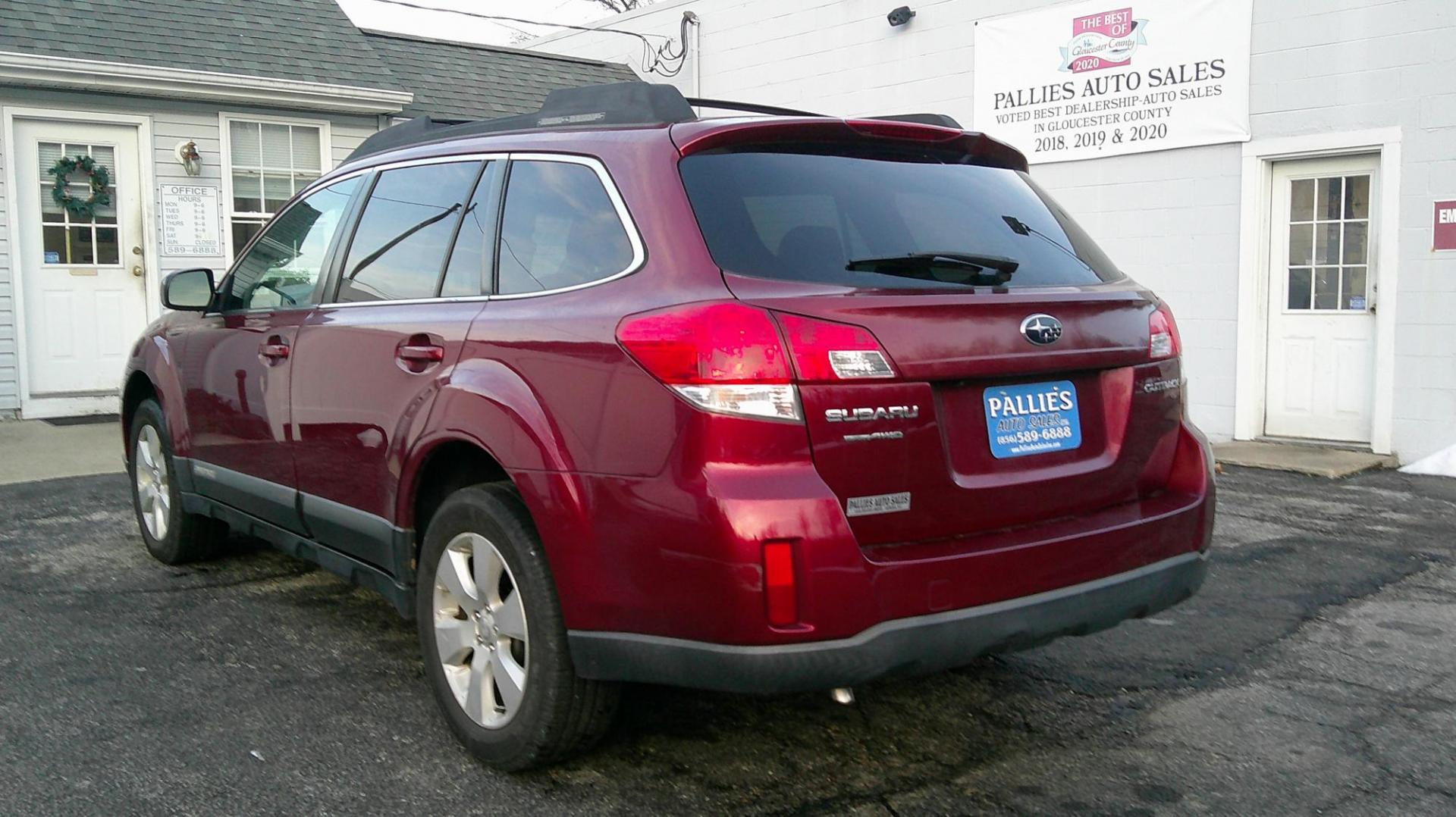 2012 RED Subaru Outback 2.5i Premium (4S4BRBGC2C3) with an 2.5L H4 DOHC 16V engine, located at 540a Delsea Drive, Sewell, NJ, 08080, (987) 867-5309, 39.752560, -75.111206 - Photo#2