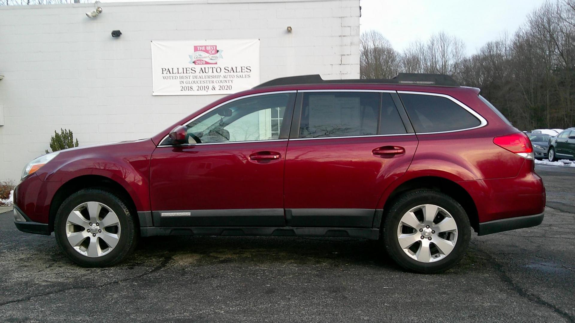 2012 RED Subaru Outback 2.5i Premium (4S4BRBGC2C3) with an 2.5L H4 DOHC 16V engine, located at 540a Delsea Drive, Sewell, NJ, 08080, (987) 867-5309, 39.752560, -75.111206 - Photo#1