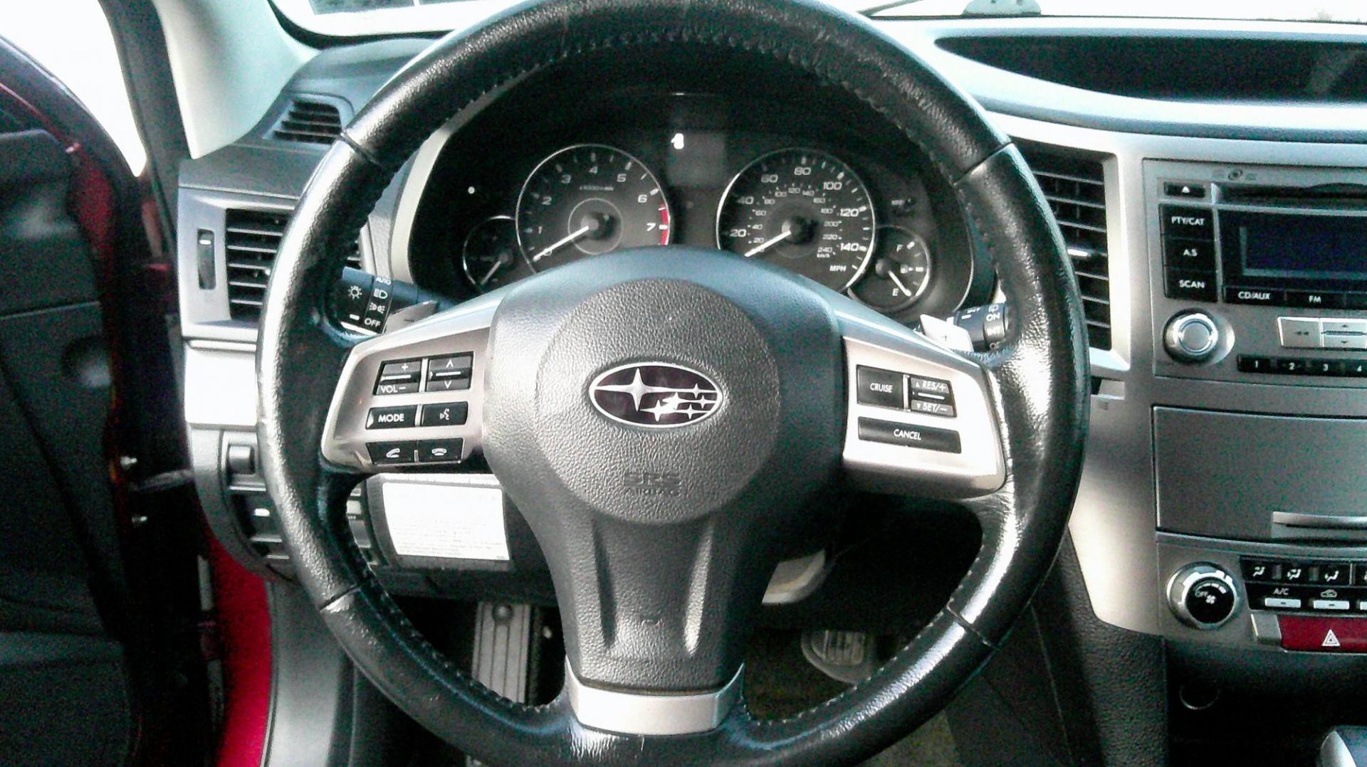 2012 RED Subaru Outback 2.5i Premium (4S4BRBGC2C3) with an 2.5L H4 DOHC 16V engine, located at 540a Delsea Drive, Sewell, NJ, 08080, (987) 867-5309, 39.752560, -75.111206 - Photo#15