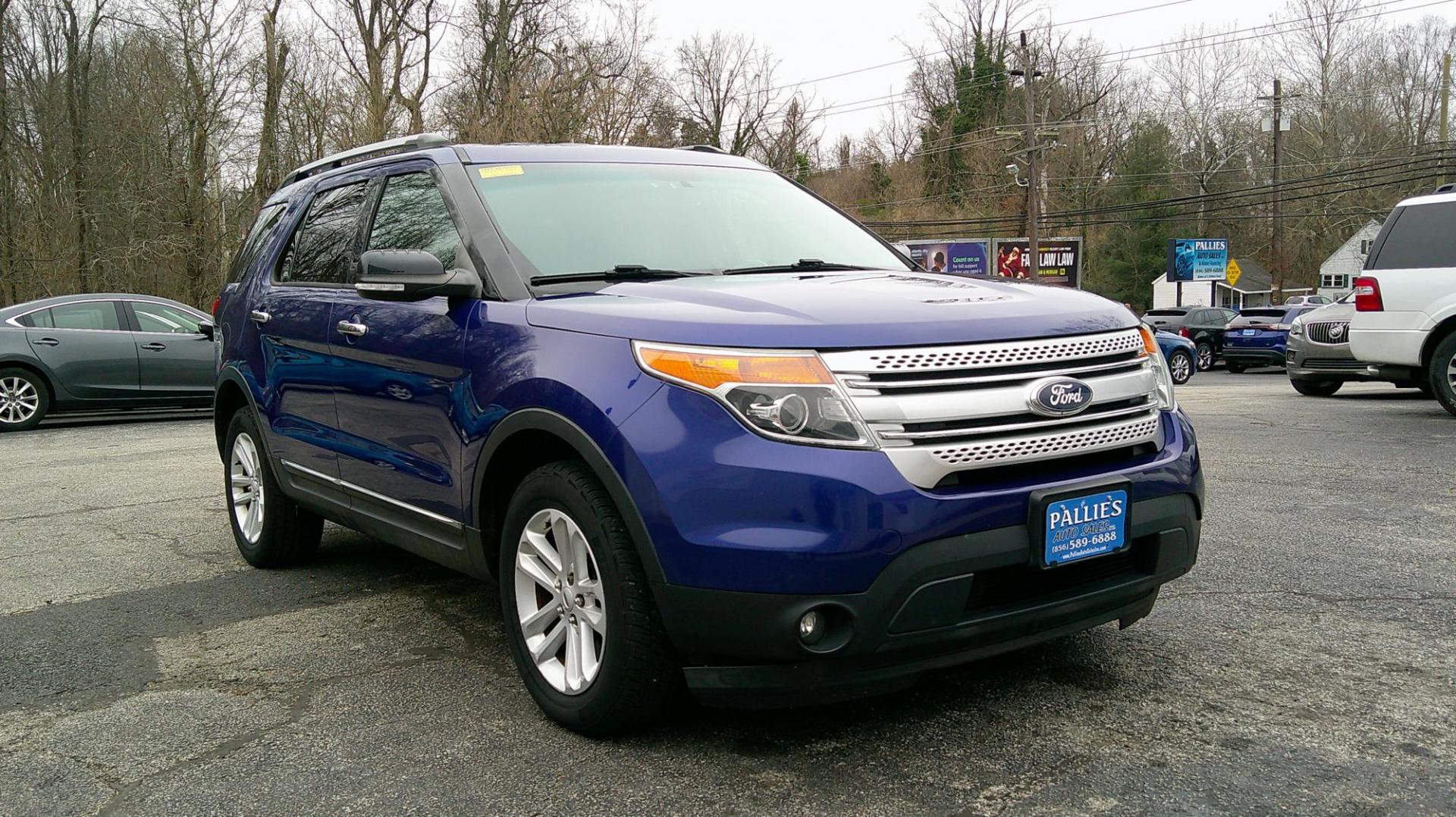 2015 BLUE Ford Explorer XLT 4WD (1FM5K8D84FG) with an 3.5L V6 DOHC 24V engine, 6-Speed Automatic transmission, located at 540a Delsea Drive, Sewell, NJ, 08080, (987) 867-5309, 39.752560, -75.111206 - Photo#9