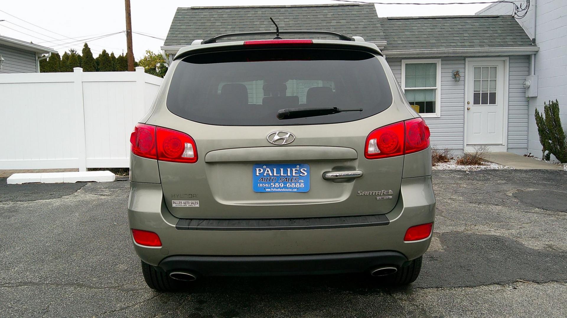 2009 GREEN Hyundai Santa Fe Limited (5NMSH13E19H) with an 3.3L V6 DOHC 24V engine, 5-Speed Automatic transmission, located at 540a Delsea Drive, Sewell, NJ, 08080, (987) 867-5309, 39.752560, -75.111206 - Photo#3