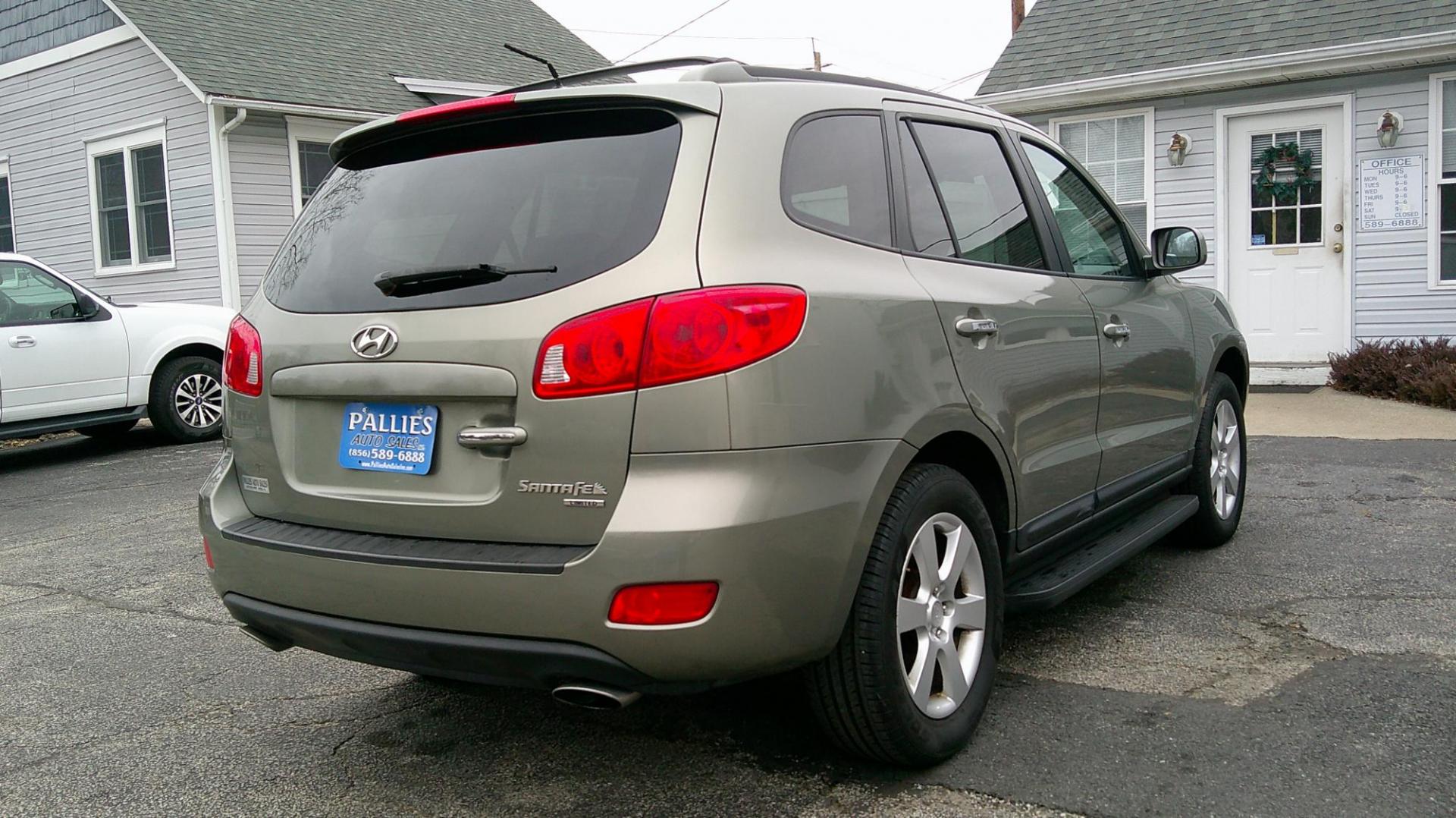 2009 GREEN Hyundai Santa Fe Limited (5NMSH13E19H) with an 3.3L V6 DOHC 24V engine, 5-Speed Automatic transmission, located at 540a Delsea Drive, Sewell, NJ, 08080, (987) 867-5309, 39.752560, -75.111206 - Photo#6