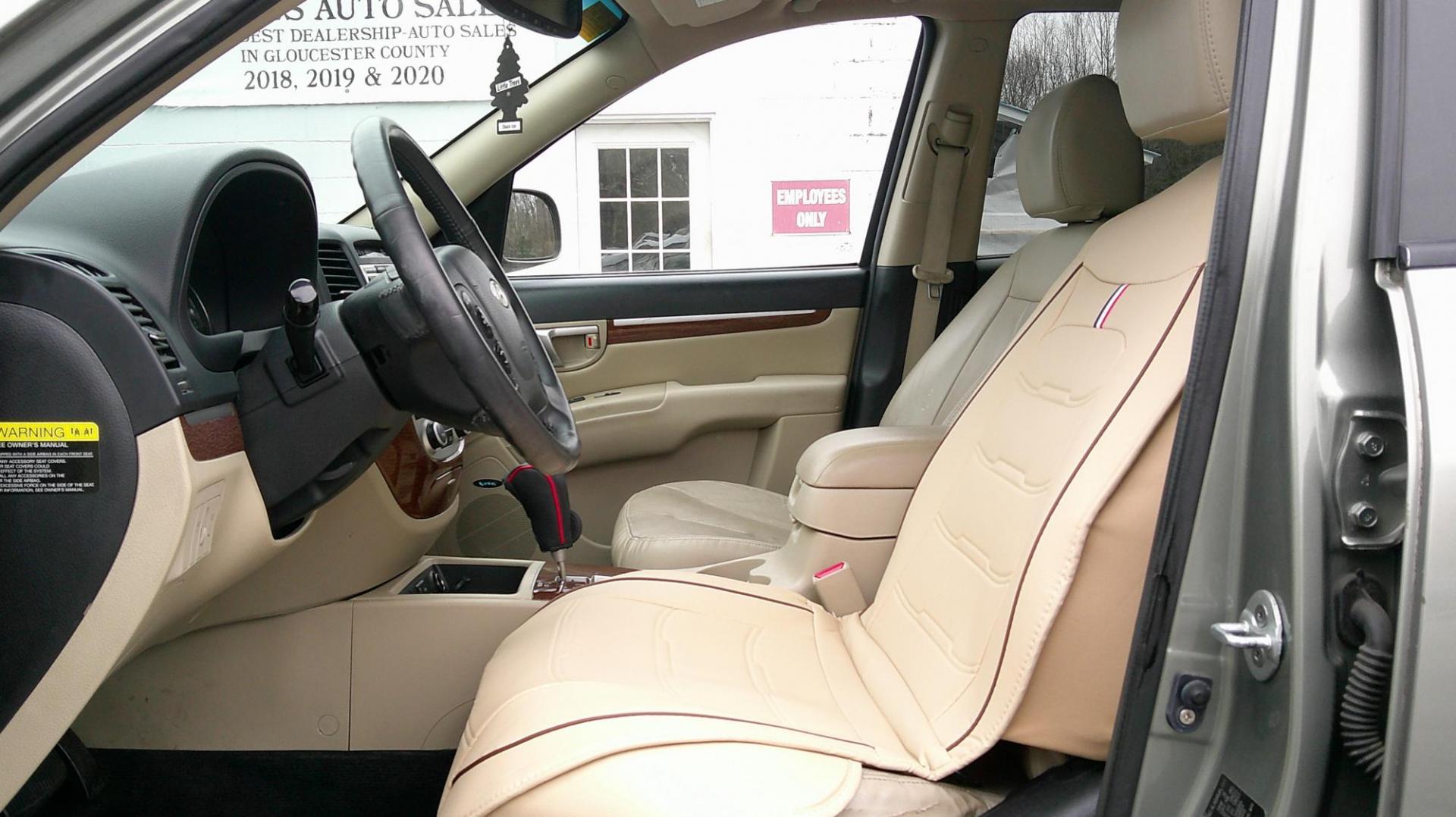 2009 GREEN Hyundai Santa Fe Limited (5NMSH13E19H) with an 3.3L V6 DOHC 24V engine, 5-Speed Automatic transmission, located at 540a Delsea Drive, Sewell, NJ, 08080, (987) 867-5309, 39.752560, -75.111206 - Photo#12