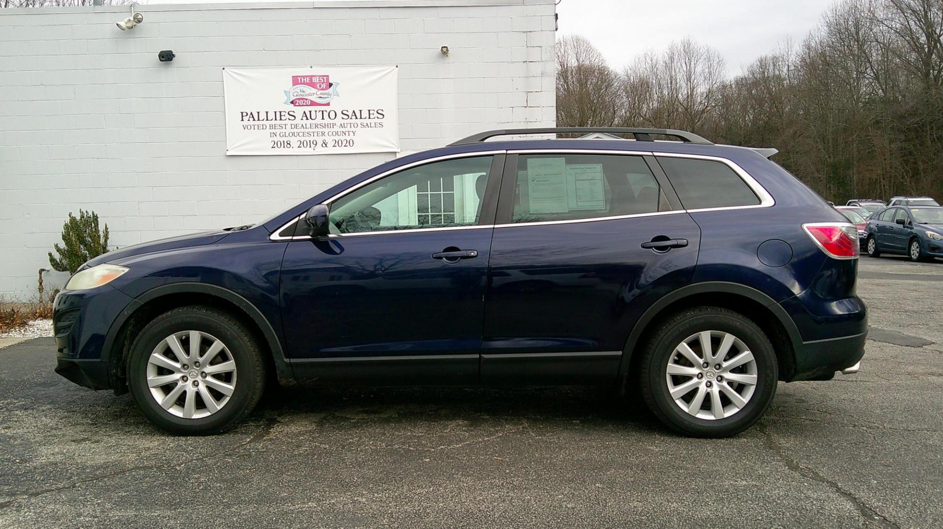 2010 BLUE Mazda CX-9 Grand Touring AWD (JM3TB3MV4A0) with an 3.7L V6 DOHC 24V engine, 6-Speed Automatic transmission, located at 540a Delsea Drive, Sewell, NJ, 08080, (987) 867-5309, 39.752560, -75.111206 - Photo#1