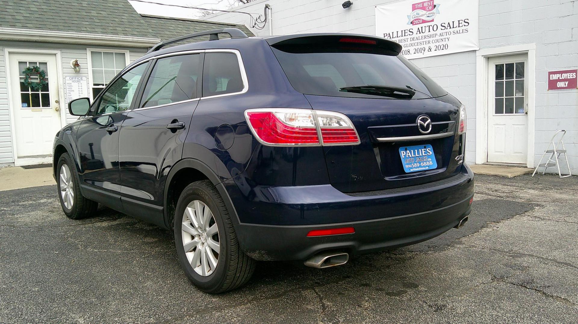 2010 BLUE Mazda CX-9 Grand Touring AWD (JM3TB3MV4A0) with an 3.7L V6 DOHC 24V engine, 6-Speed Automatic transmission, located at 540a Delsea Drive, Sewell, NJ, 08080, (987) 867-5309, 39.752560, -75.111206 - Photo#2