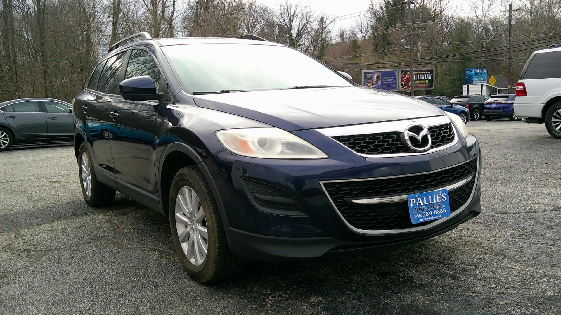 2010 BLUE Mazda CX-9 Grand Touring AWD (JM3TB3MV4A0) with an 3.7L V6 DOHC 24V engine, 6-Speed Automatic transmission, located at 540a Delsea Drive, Sewell, NJ, 08080, (987) 867-5309, 39.752560, -75.111206 - Photo#8