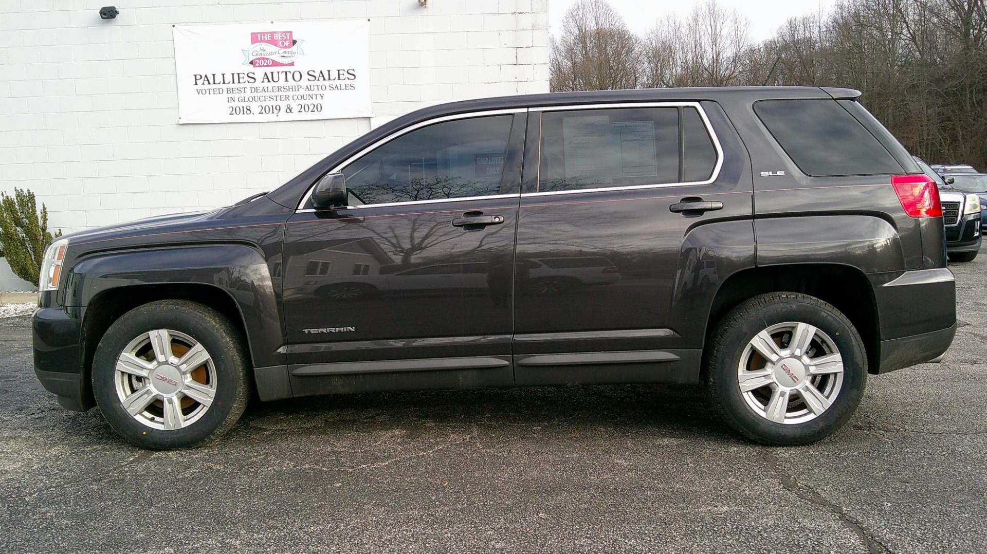 2016 GRAY GMC Terrain SLE2 AWD (2GKFLSEKXG6) with an 2.4L L4 DOHC 16V engine, 6A transmission, located at 540a Delsea Drive, Sewell, NJ, 08080, (987) 867-5309, 39.752560, -75.111206 - Photo#1