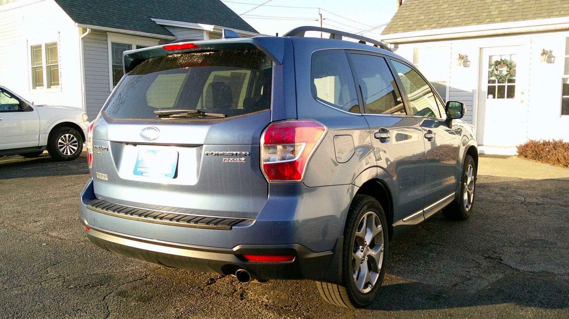 2016 BLUE Subaru Forester 2.5i Touring (JF2SJAVC5GH) with an 2.5L H4 SOHC 16V engine, CVT transmission, located at 540a Delsea Drive, Sewell, NJ, 08080, (987) 867-5309, 39.752560, -75.111206 - Photo#4