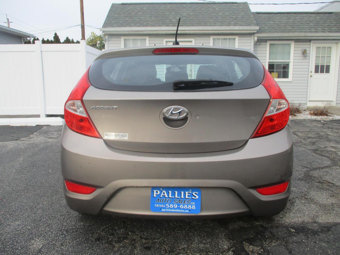 2013 BROWN Hyundai Accent GS 5-Door (KMHCT5AE8DU) with an 1.6L L4 DOHC 16V engine, located at 540a Delsea Drive, Sewell, NJ, 08080, (987) 867-5309, 39.752560, -75.111206 - Photo#3