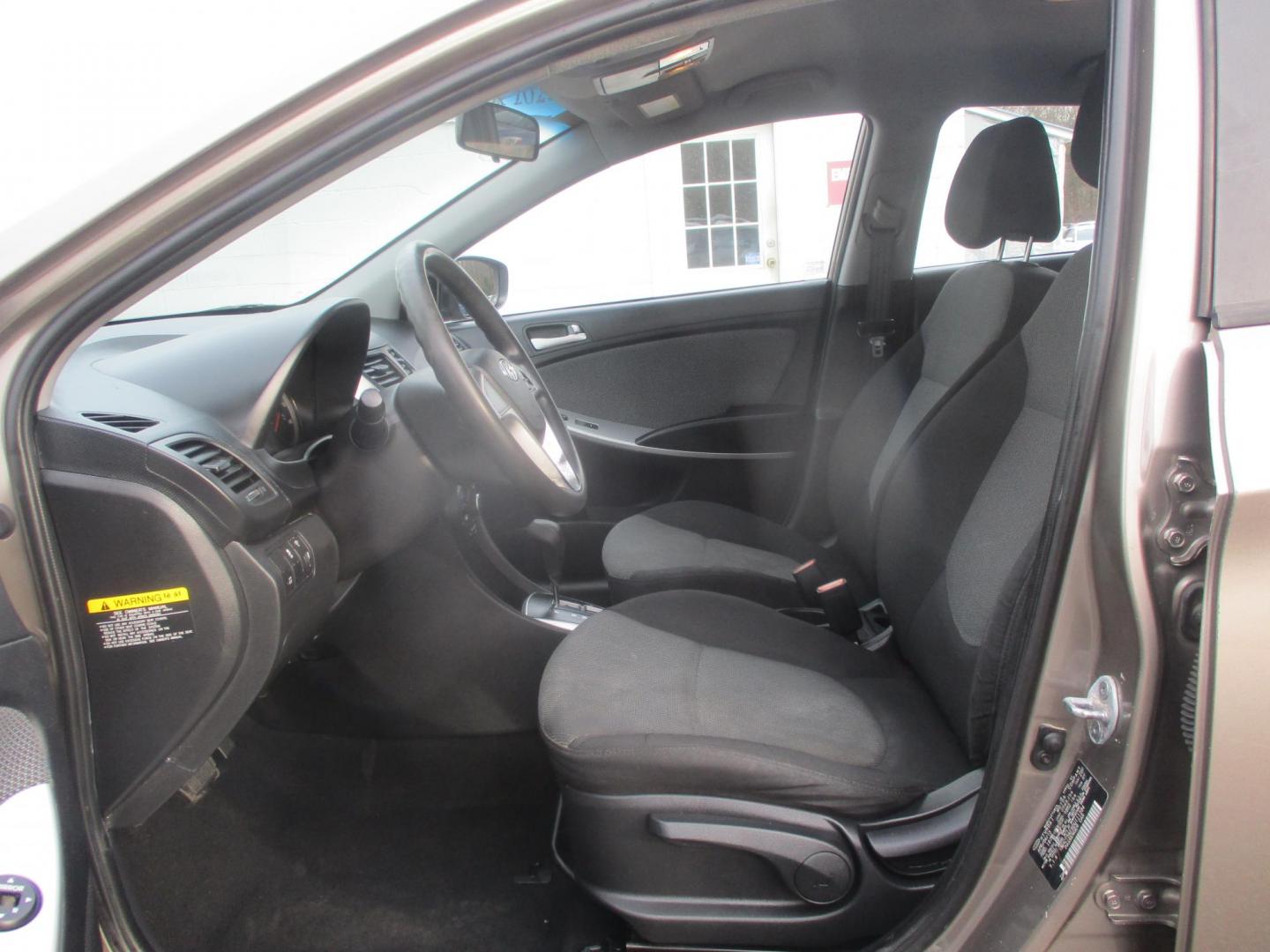 2013 BROWN Hyundai Accent GS 5-Door (KMHCT5AE8DU) with an 1.6L L4 DOHC 16V engine, located at 540a Delsea Drive, Sewell, NJ, 08080, (987) 867-5309, 39.752560, -75.111206 - Photo#11