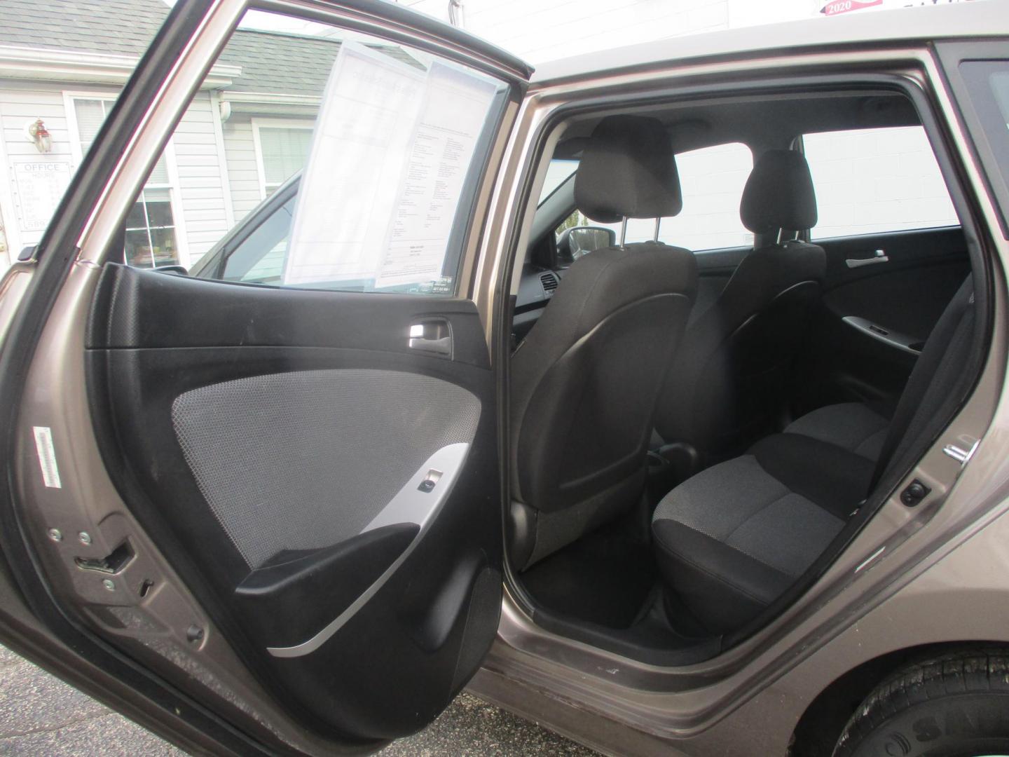 2013 BROWN Hyundai Accent GS 5-Door (KMHCT5AE8DU) with an 1.6L L4 DOHC 16V engine, located at 540a Delsea Drive, Sewell, NJ, 08080, (987) 867-5309, 39.752560, -75.111206 - Photo#12