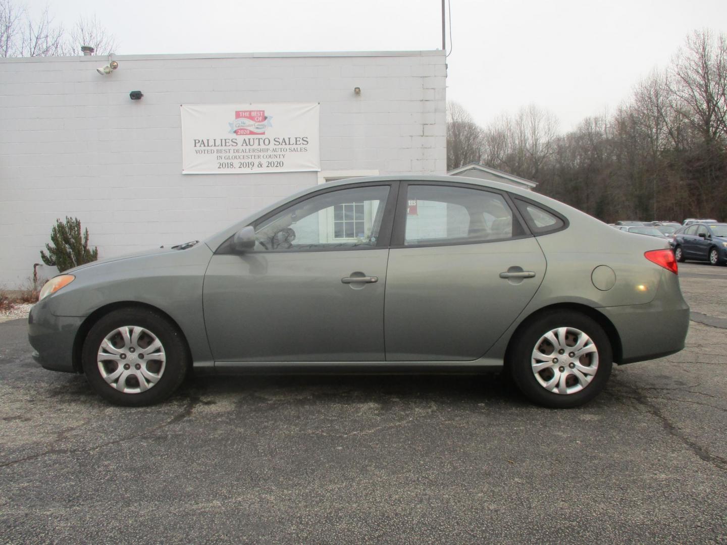 2009 GREEN Hyundai Elantra GLS (KMHDU46D09U) with an 2.0L L4 DOHC 16V engine, located at 540a Delsea Drive, Sewell, NJ, 08080, (987) 867-5309, 39.752560, -75.111206 - Photo#1