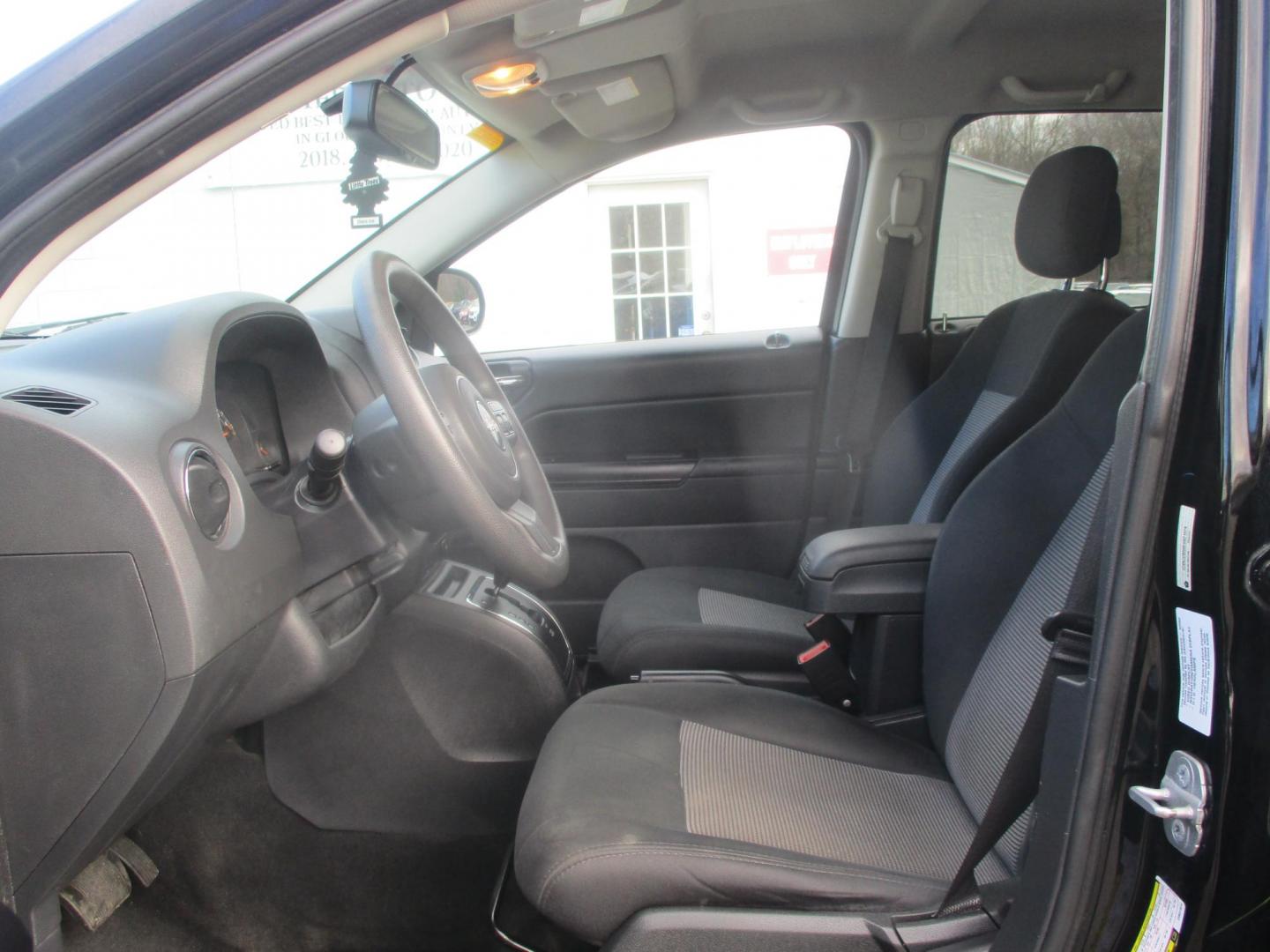 2014 BLACK Jeep Compass Sport FWD (1C4NJCBB0ED) with an 2.4L L4 DOHC 16V engine, located at 540a Delsea Drive, Sewell, NJ, 08080, (987) 867-5309, 39.752560, -75.111206 - Photo#11