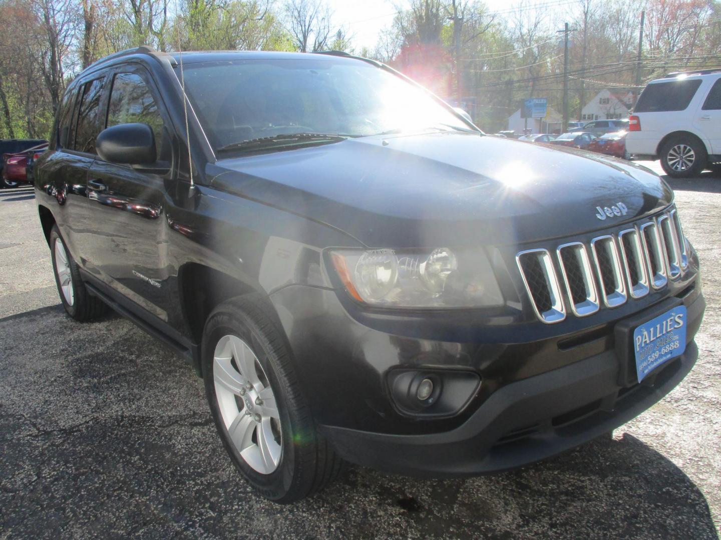 2014 BLACK Jeep Compass Sport FWD (1C4NJCBB0ED) with an 2.4L L4 DOHC 16V engine, located at 540a Delsea Drive, Sewell, NJ, 08080, (987) 867-5309, 39.752560, -75.111206 - Photo#7