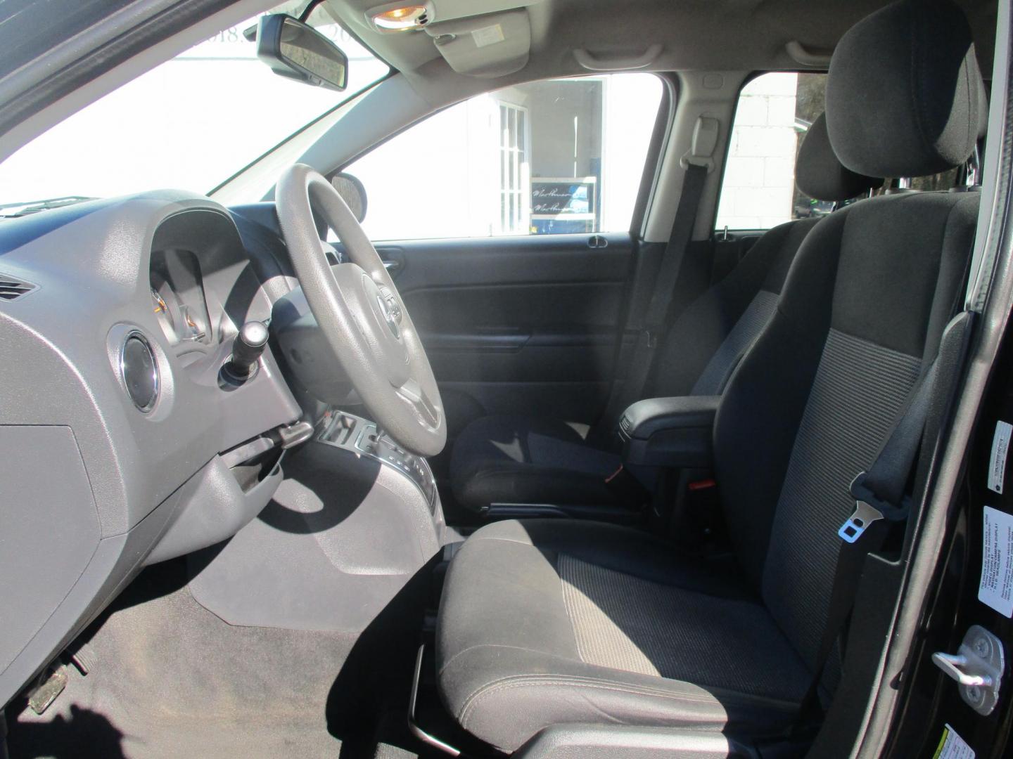 2014 BLACK Jeep Compass Sport FWD (1C4NJCBB0ED) with an 2.4L L4 DOHC 16V engine, located at 540a Delsea Drive, Sewell, NJ, 08080, (987) 867-5309, 39.752560, -75.111206 - Photo#11