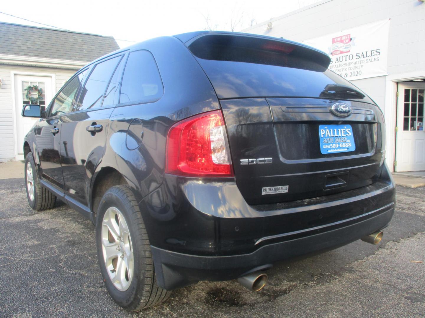2013 BLACK Ford Edge SEL AWD (2FMDK4JC9DB) with an 3.5L V6 DOHC 24V engine, 6-Speed Automatic transmission, located at 540a Delsea Drive, Sewell, NJ, 08080, (987) 867-5309, 39.752560, -75.111206 - Photo#2