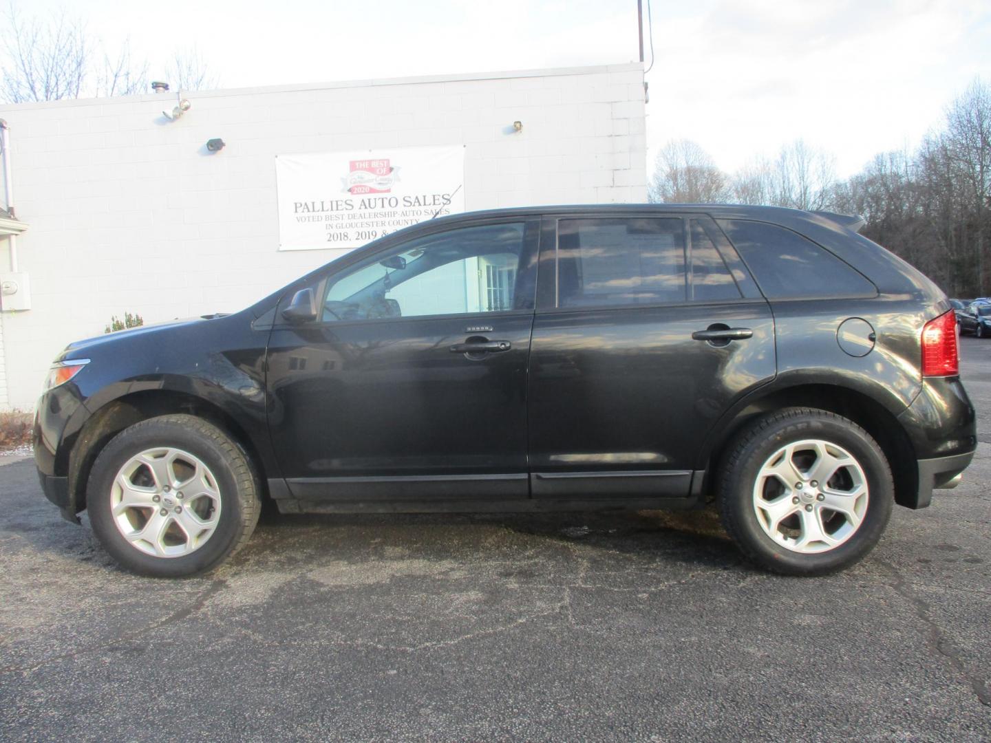2013 BLACK Ford Edge SEL AWD (2FMDK4JC9DB) with an 3.5L V6 DOHC 24V engine, 6-Speed Automatic transmission, located at 540a Delsea Drive, Sewell, NJ, 08080, (987) 867-5309, 39.752560, -75.111206 - Photo#1