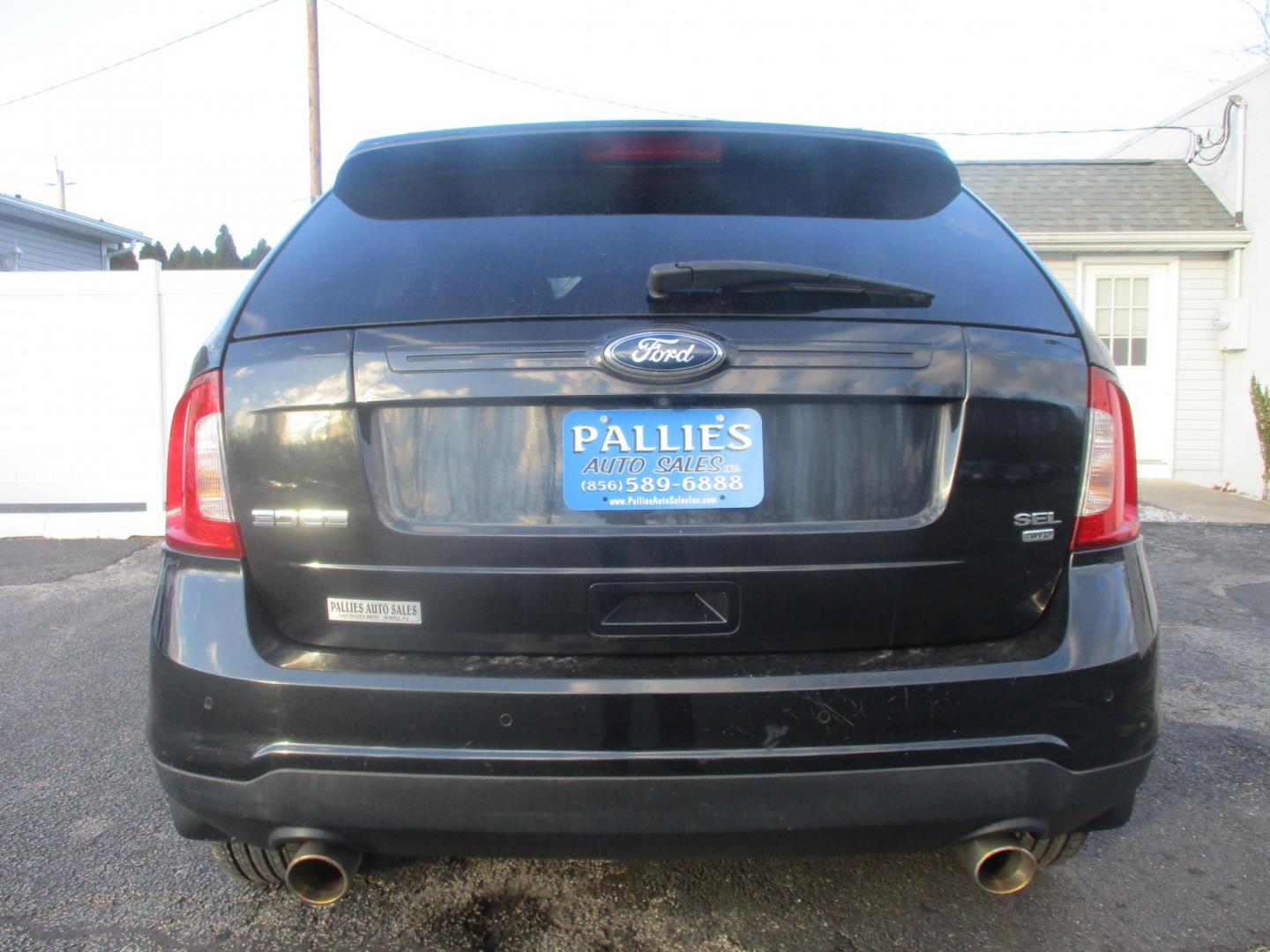 2013 BLACK Ford Edge SEL AWD (2FMDK4JC9DB) with an 3.5L V6 DOHC 24V engine, 6-Speed Automatic transmission, located at 540a Delsea Drive, Sewell, NJ, 08080, (987) 867-5309, 39.752560, -75.111206 - Photo#3