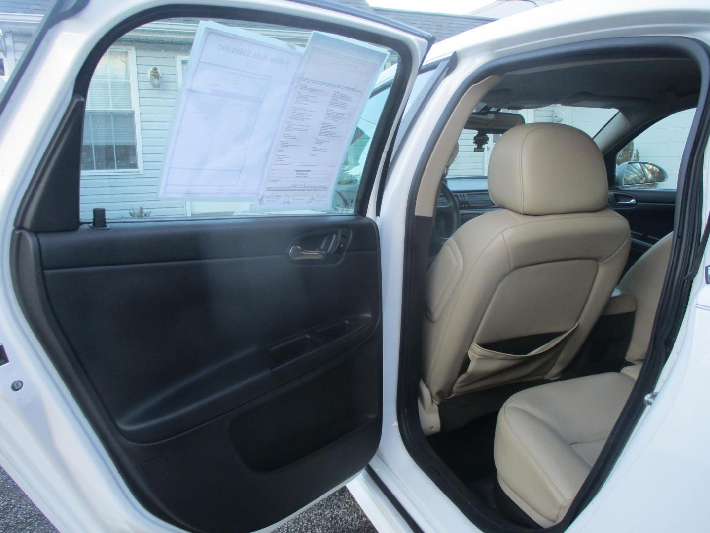 2016 WHITE Chevrolet Impala Limited LTZ (2G1WC5E33G1) with an 3.6L V6 DOHC 16V FFV engine, 6A transmission, located at 540a Delsea Drive, Sewell, NJ, 08080, (987) 867-5309, 39.752560, -75.111206 - Photo#13