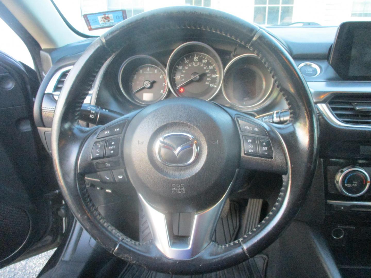 2016 GRAY Mazda Mazda6 i Sport AT (JM1GJ1U54G1) with an 2.5L L4 DOHC 16V engine, 6-Speed Automatic transmission, located at 540a Delsea Drive, Sewell, NJ, 08080, (987) 867-5309, 39.752560, -75.111206 - Photo#15