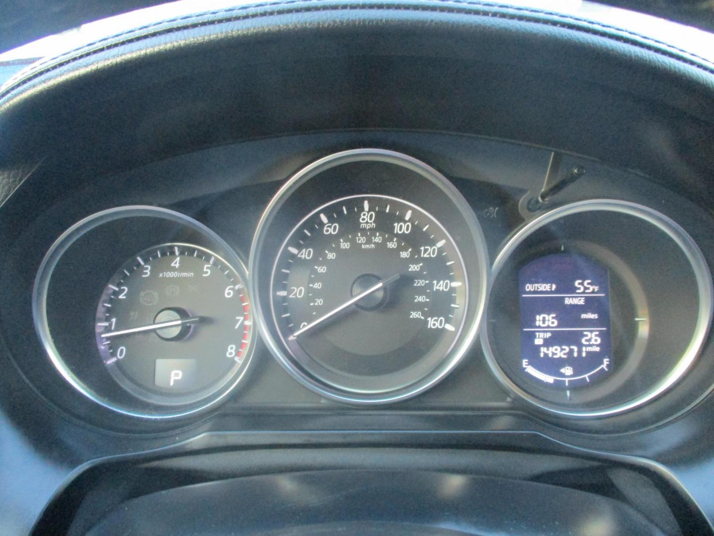 2016 GRAY Mazda Mazda6 i Sport AT (JM1GJ1U54G1) with an 2.5L L4 DOHC 16V engine, 6-Speed Automatic transmission, located at 540a Delsea Drive, Sewell, NJ, 08080, (987) 867-5309, 39.752560, -75.111206 - Photo#16