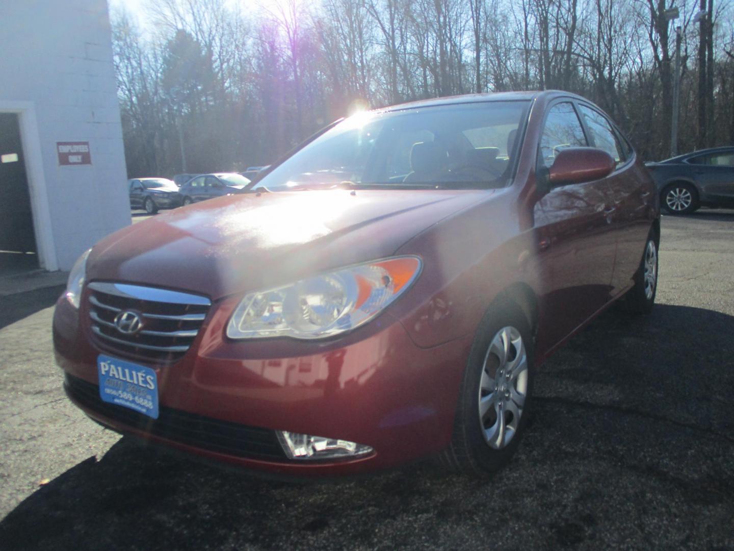 2010 RED Hyundai Elantra GLS (KMHDU4AD4AU) with an 2.0L L4 DOHC 16V engine, located at 540a Delsea Drive, Sewell, NJ, 08080, (987) 867-5309, 39.752560, -75.111206 - Photo#0