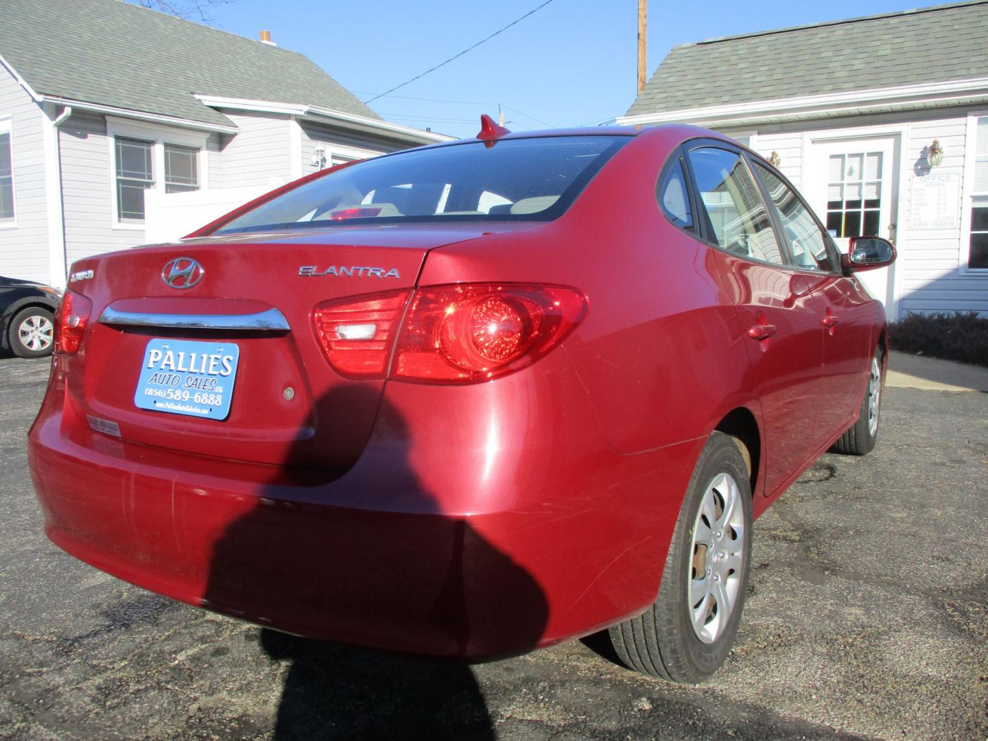 2010 RED Hyundai Elantra GLS (KMHDU4AD4AU) with an 2.0L L4 DOHC 16V engine, located at 540a Delsea Drive, Sewell, NJ, 08080, (987) 867-5309, 39.752560, -75.111206 - Photo#5