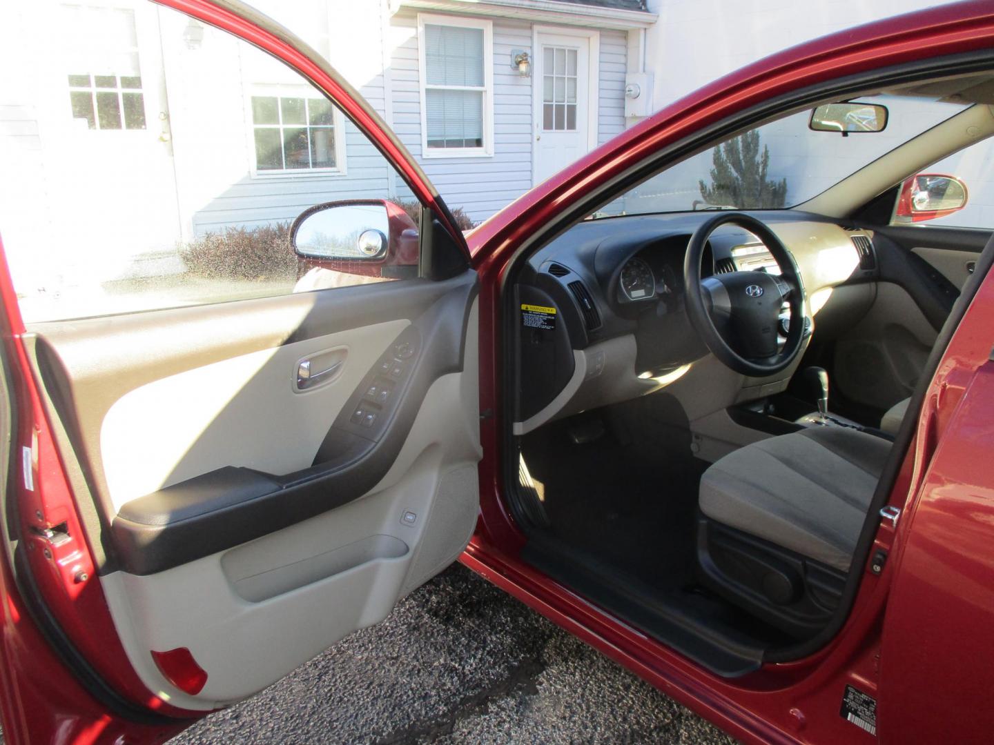 2010 RED Hyundai Elantra GLS (KMHDU4AD4AU) with an 2.0L L4 DOHC 16V engine, located at 540a Delsea Drive, Sewell, NJ, 08080, (987) 867-5309, 39.752560, -75.111206 - Photo#9