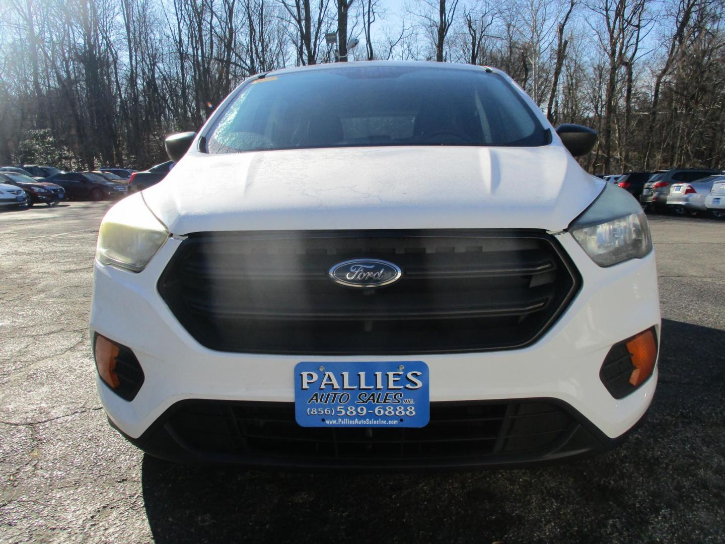 2018 WHITE Ford Escape S FWD (1FMCU0F73JU) with an 2.5L L4 DOHC 16V engine, 6A transmission, located at 540a Delsea Drive, Sewell, NJ, 08080, (987) 867-5309, 39.752560, -75.111206 - Photo#8