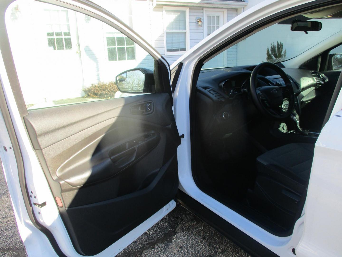 2018 WHITE Ford Escape S FWD (1FMCU0F73JU) with an 2.5L L4 DOHC 16V engine, 6A transmission, located at 540a Delsea Drive, Sewell, NJ, 08080, (987) 867-5309, 39.752560, -75.111206 - Photo#9