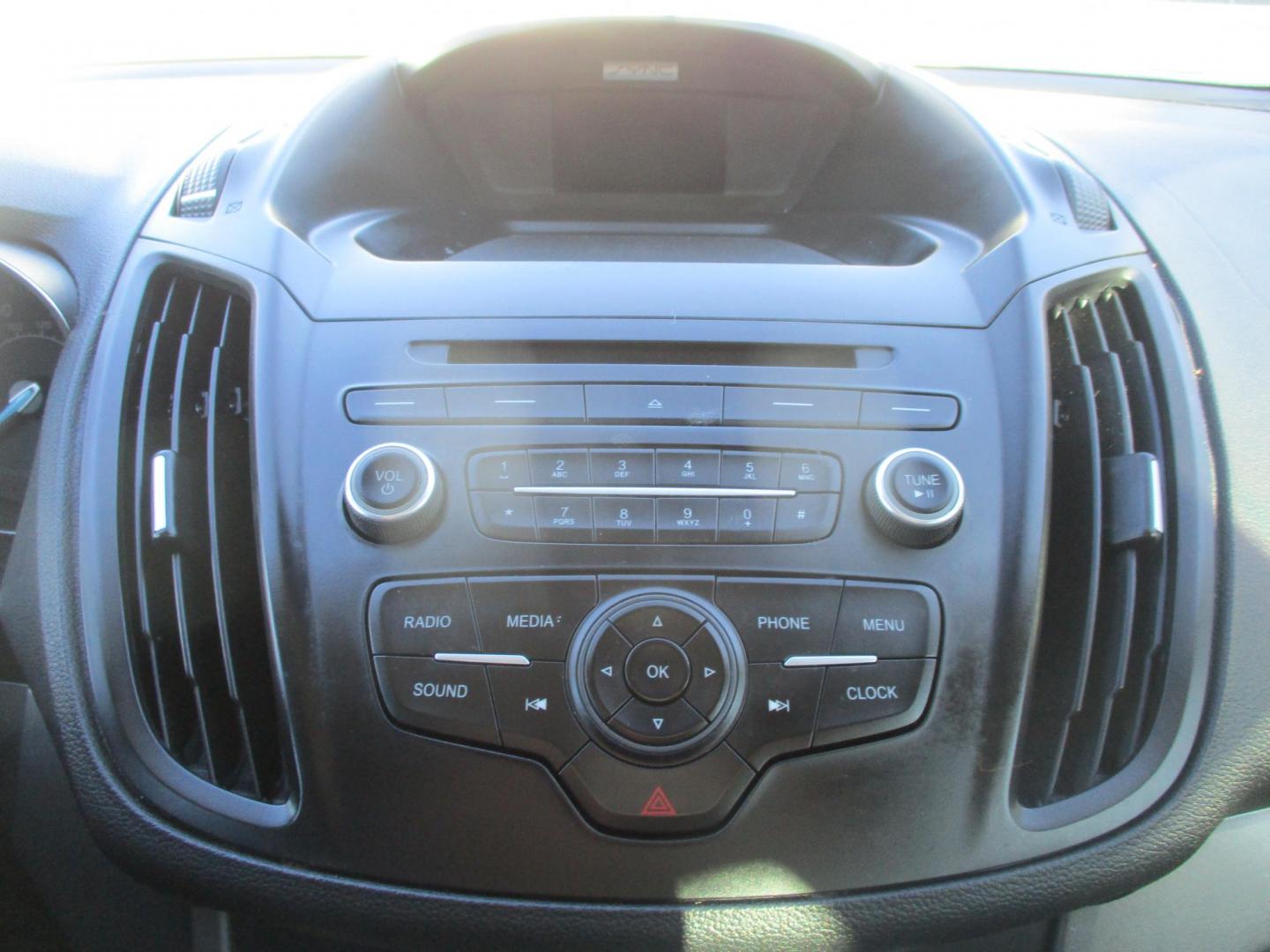 2018 WHITE Ford Escape S FWD (1FMCU0F73JU) with an 2.5L L4 DOHC 16V engine, 6A transmission, located at 540a Delsea Drive, Sewell, NJ, 08080, (987) 867-5309, 39.752560, -75.111206 - Photo#19