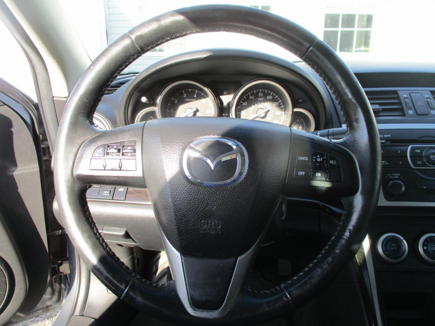 2011 GRAY Mazda MAZDA6 I Grand Touring (1YVHZ8CH5B5) with an 2.5L L4 DOHC 16V engine, 5-Speed Automatic transmission, located at 540a Delsea Drive, Sewell, NJ, 08080, (987) 867-5309, 39.752560, -75.111206 - Photo#15