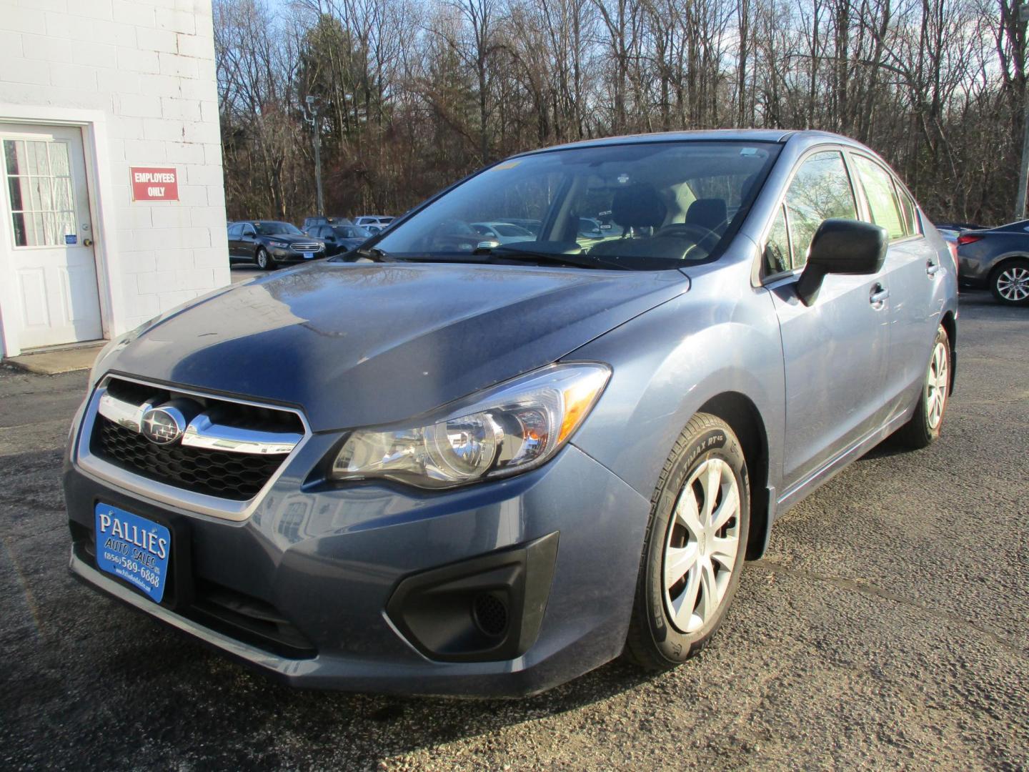 2013 BLUE Subaru Impreza Base 4-Door (JF1GJAA62DH) with an 2.0L H4 DOHC 16V engine, Continuously Variable Transmission transmission, located at 540a Delsea Drive, Sewell, NJ, 08080, (987) 867-5309, 39.752560, -75.111206 - Photo#0