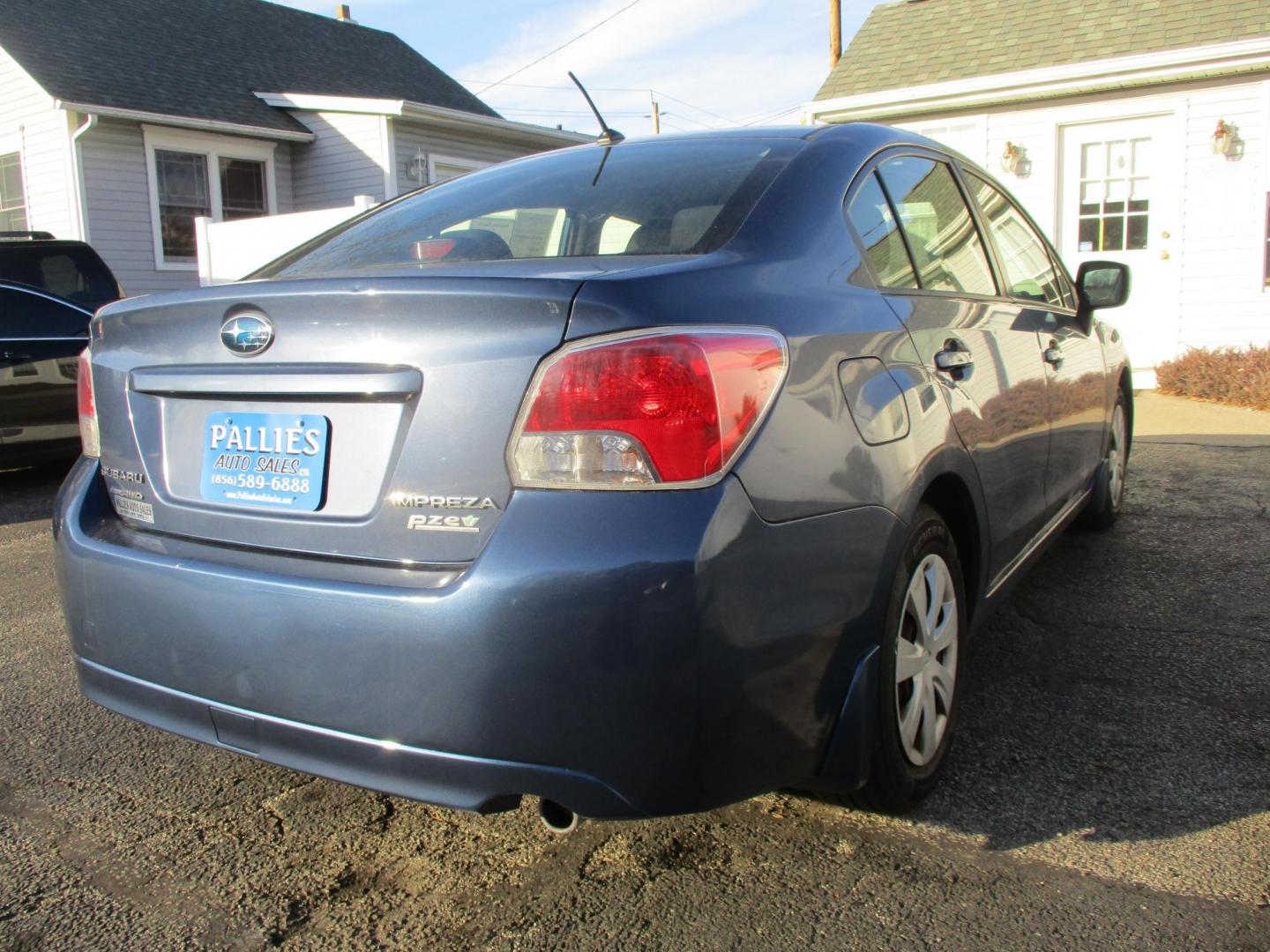 2013 BLUE Subaru Impreza Base 4-Door (JF1GJAA62DH) with an 2.0L H4 DOHC 16V engine, Continuously Variable Transmission transmission, located at 540a Delsea Drive, Sewell, NJ, 08080, (987) 867-5309, 39.752560, -75.111206 - Photo#6