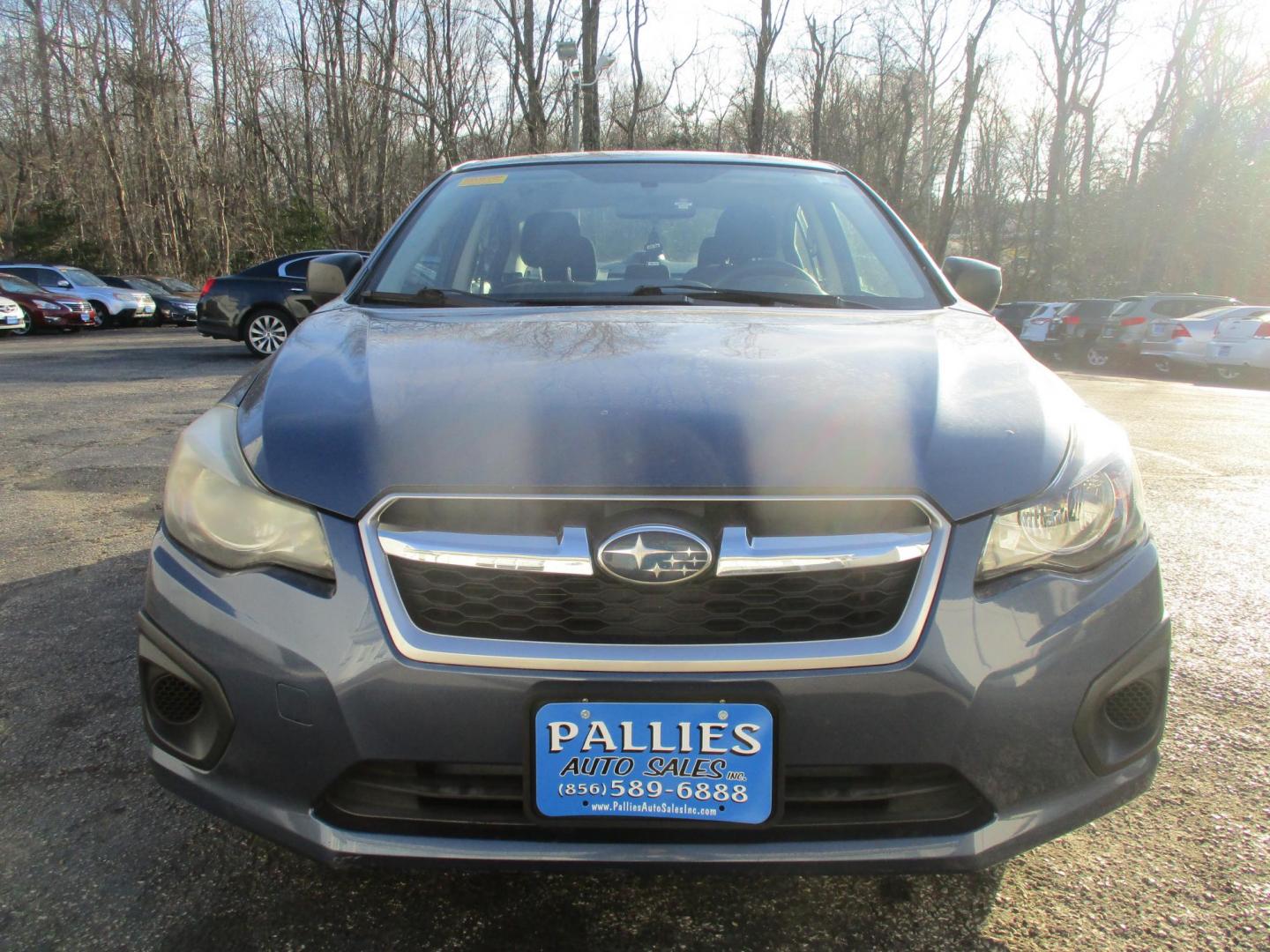 2013 BLUE Subaru Impreza Base 4-Door (JF1GJAA62DH) with an 2.0L H4 DOHC 16V engine, Continuously Variable Transmission transmission, located at 540a Delsea Drive, Sewell, NJ, 08080, (987) 867-5309, 39.752560, -75.111206 - Photo#9