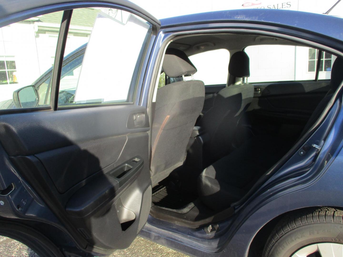 2013 BLUE Subaru Impreza Base 4-Door (JF1GJAA62DH) with an 2.0L H4 DOHC 16V engine, Continuously Variable Transmission transmission, located at 540a Delsea Drive, Sewell, NJ, 08080, (987) 867-5309, 39.752560, -75.111206 - Photo#12