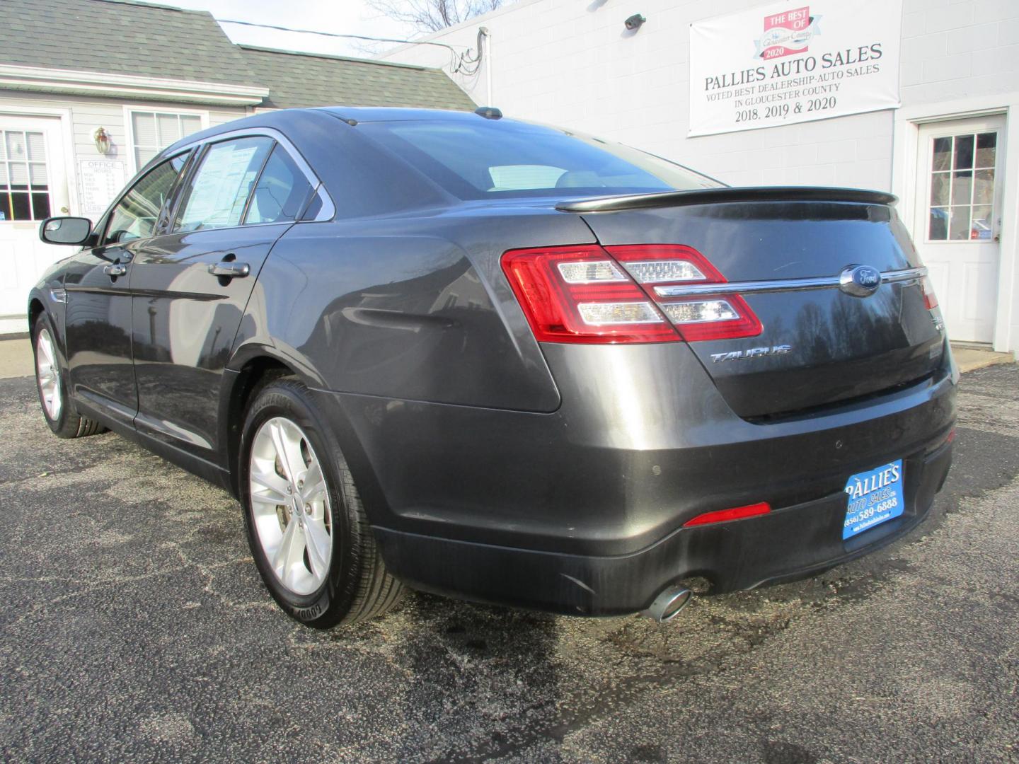 2018 GRAY Ford Taurus SEL AWD (1FAHP2H83JG) with an 3.5L V6 DOHC 24V engine, 6A transmission, located at 540a Delsea Drive, Sewell, NJ, 08080, (987) 867-5309, 39.752560, -75.111206 - Photo#2