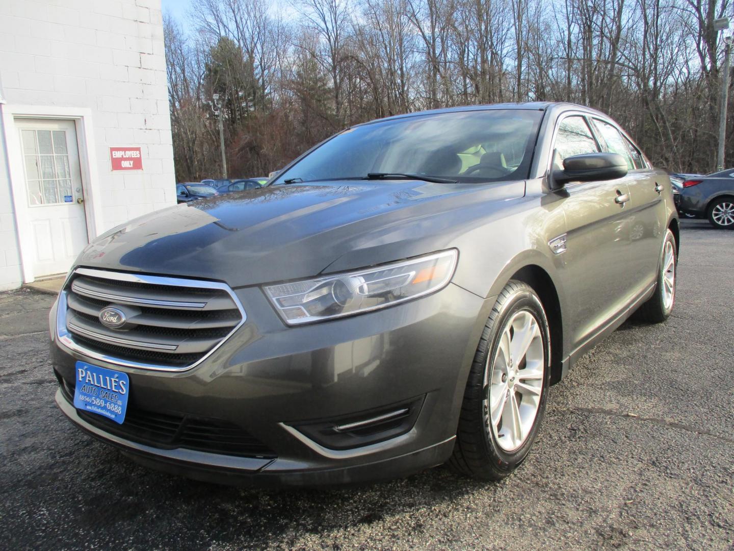2018 GRAY Ford Taurus SEL AWD (1FAHP2H83JG) with an 3.5L V6 DOHC 24V engine, 6A transmission, located at 540a Delsea Drive, Sewell, NJ, 08080, (987) 867-5309, 39.752560, -75.111206 - Photo#0