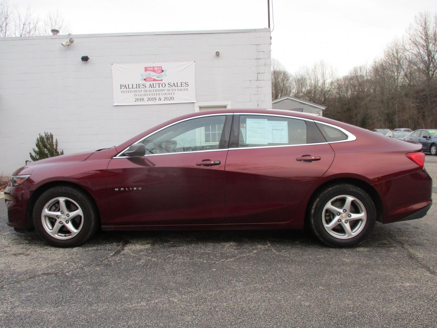 2016 RED Chevrolet Malibu LS (1G1ZB5ST0GF) with an 1.5L L4 DOHC 16V engine, 6A transmission, located at 540a Delsea Drive, Sewell, NJ, 08080, (987) 867-5309, 39.752560, -75.111206 - Photo#1