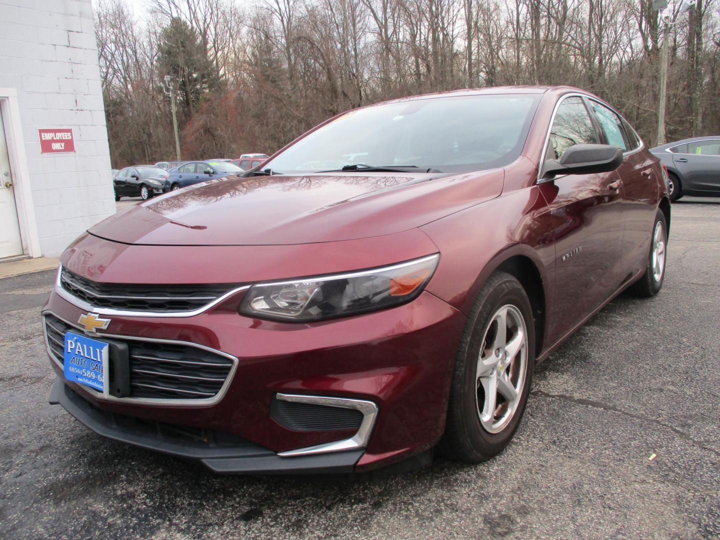 2016 RED Chevrolet Malibu LS (1G1ZB5ST0GF) with an 1.5L L4 DOHC 16V engine, 6A transmission, located at 540a Delsea Drive, Sewell, NJ, 08080, (987) 867-5309, 39.752560, -75.111206 - Photo#0