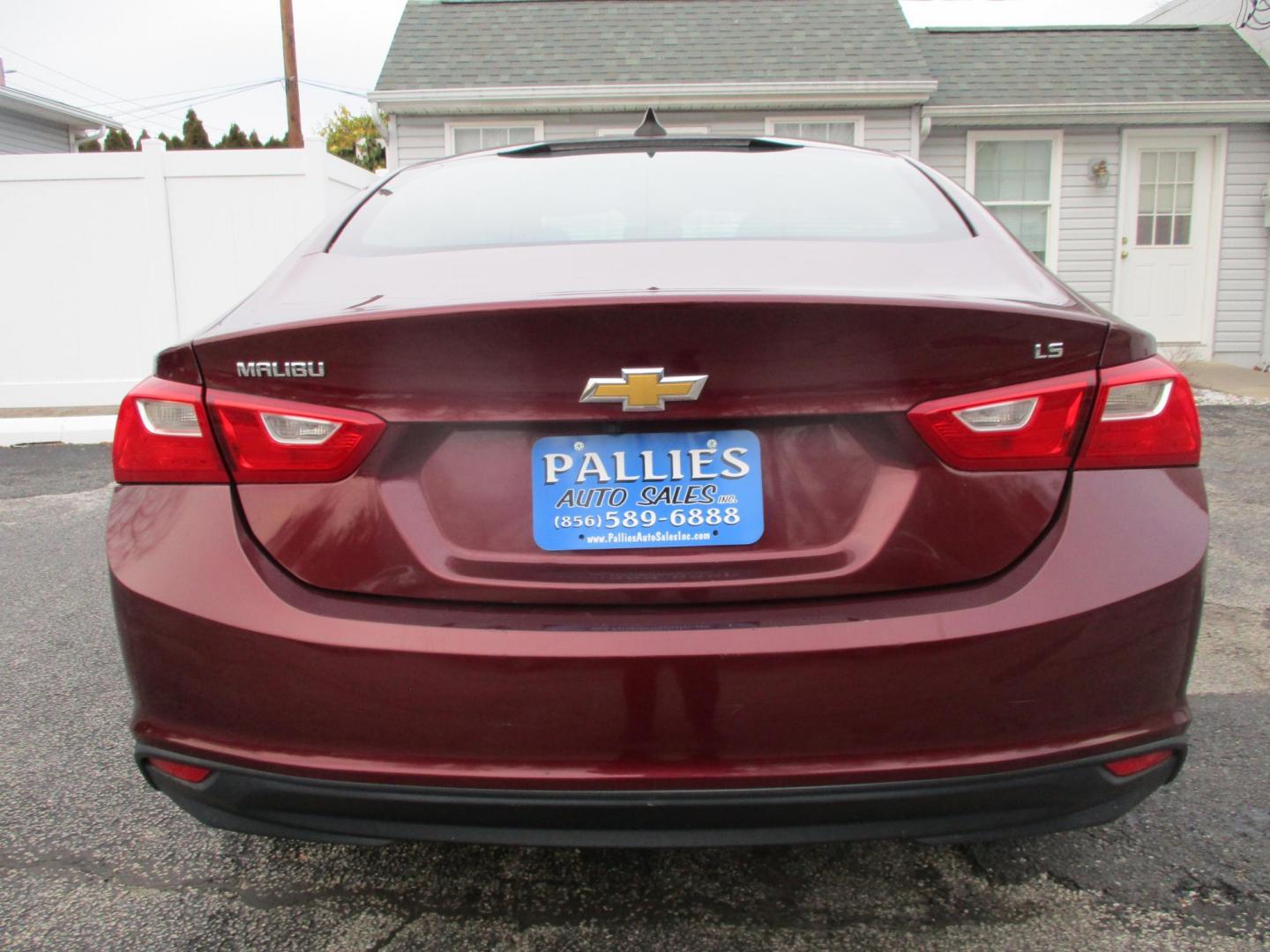 2016 RED Chevrolet Malibu LS (1G1ZB5ST0GF) with an 1.5L L4 DOHC 16V engine, 6A transmission, located at 540a Delsea Drive, Sewell, NJ, 08080, (987) 867-5309, 39.752560, -75.111206 - Photo#3
